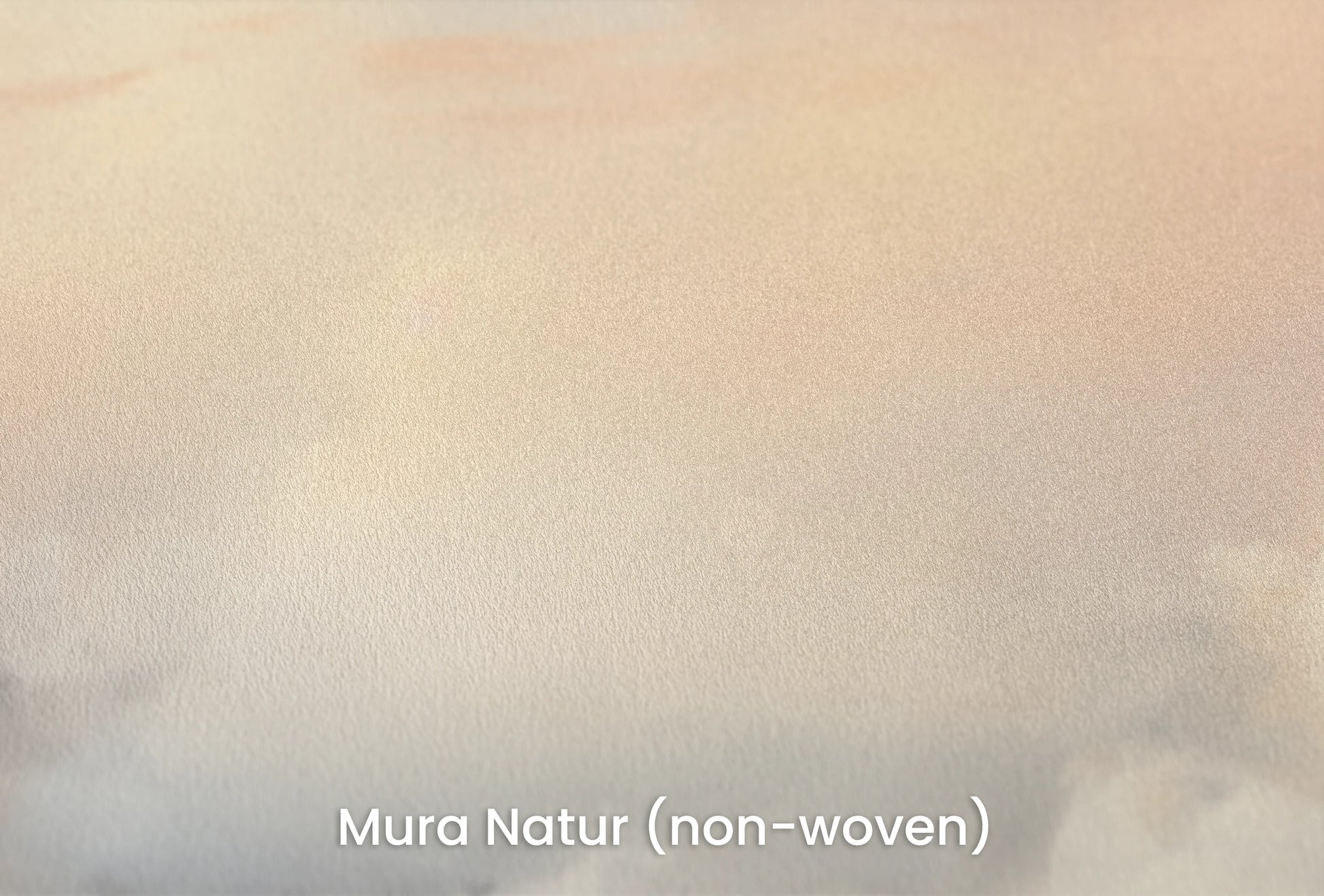Zbliżenie na artystyczną fototapetę o nazwie Misty Morning Hues na podłożu Mura Natur (non-woven) - naturalne i ekologiczne podłoże.