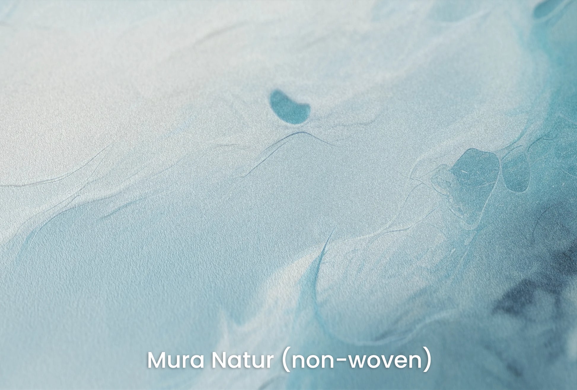 Zbliżenie na artystyczną fototapetę o nazwie Neptune's Whirl na podłożu Mura Natur (non-woven) - naturalne i ekologiczne podłoże.