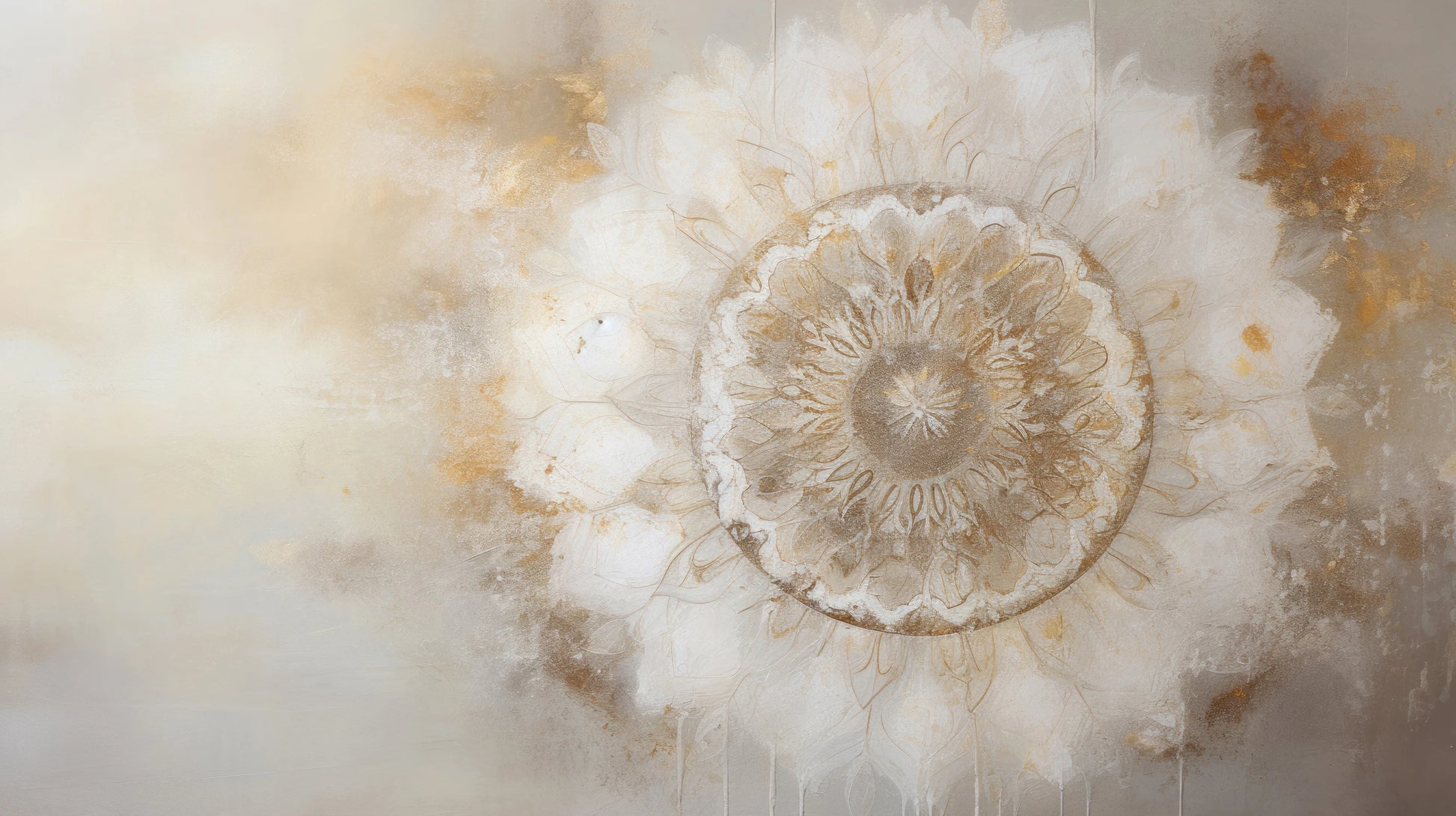Prezentacja całego wzoru fototapety o nazwie Crystal Lotus