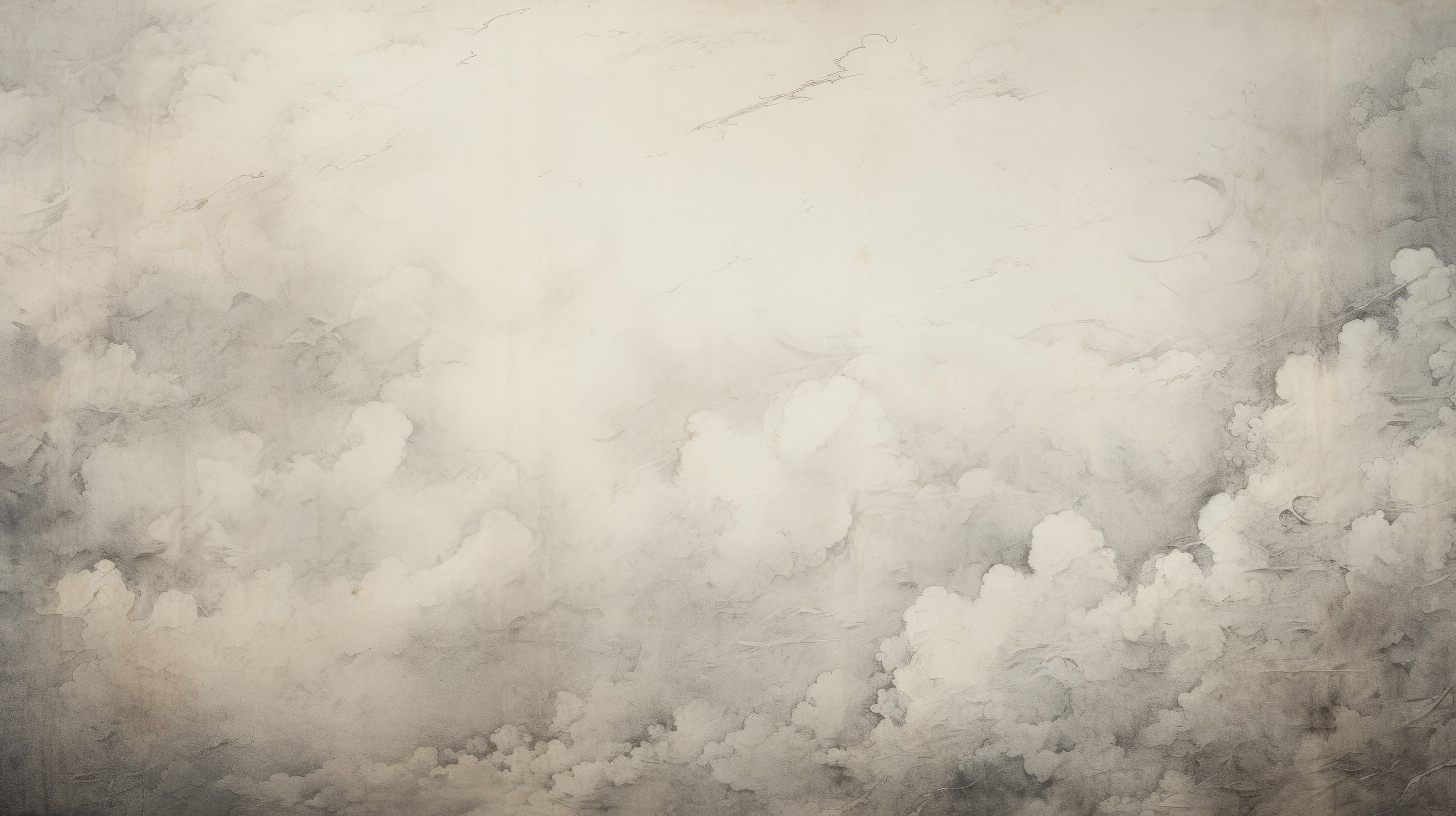 Podgląd wzoru: Prezentacja całego wzoru fototapety o nazwie CLOUDY WHISPER