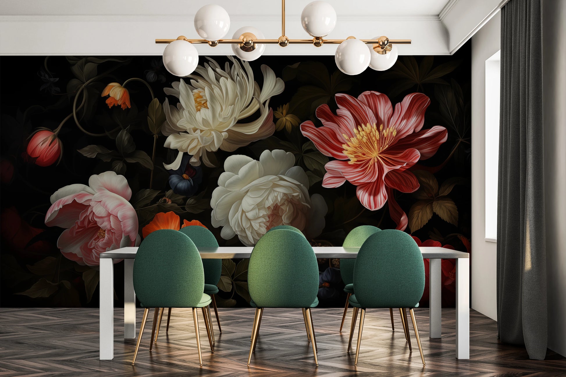 Fototapeta o nazwie Dutch Floral Masterpiece użyta w aranzacji wnętrza.