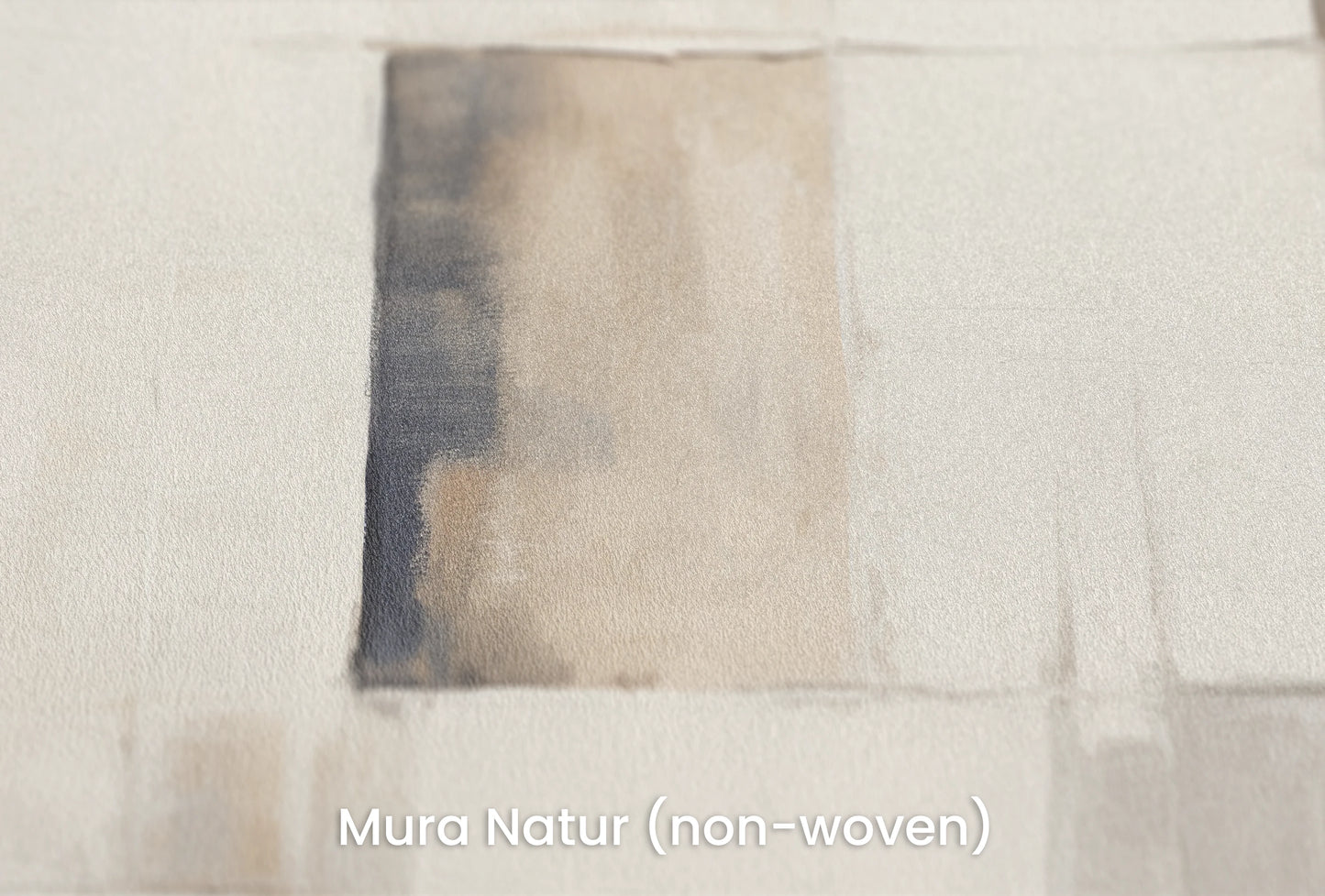 Zbliżenie na artystyczną fototapetę o nazwie Monochrome Blend na podłożu Mura Natur (non-woven) - naturalne i ekologiczne podłoże.
