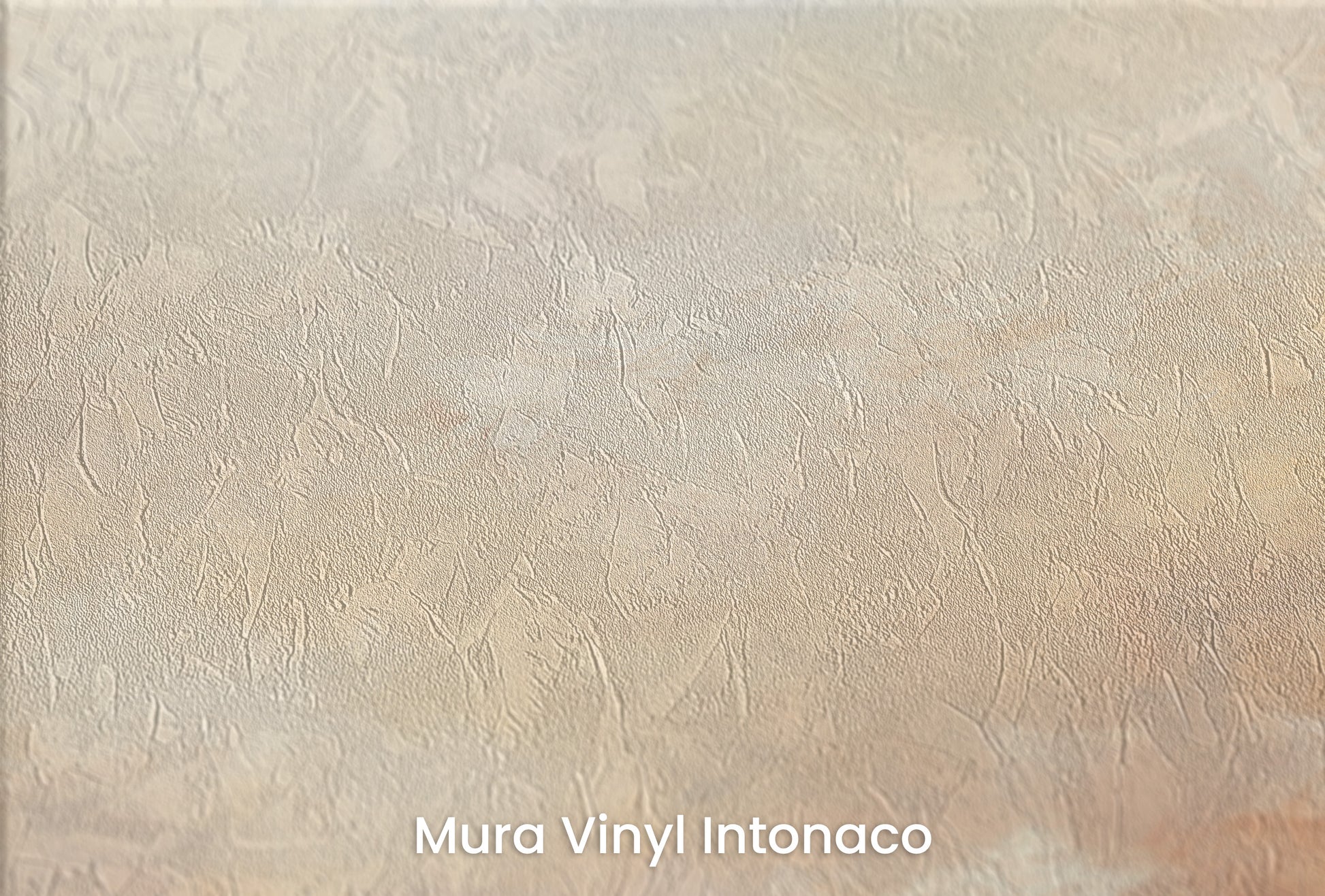 Zbliżenie na artystyczną fototapetę o nazwie AURORA'S REFLECTION na podłożu Mura Vinyl Intonaco - struktura tartego tynku.