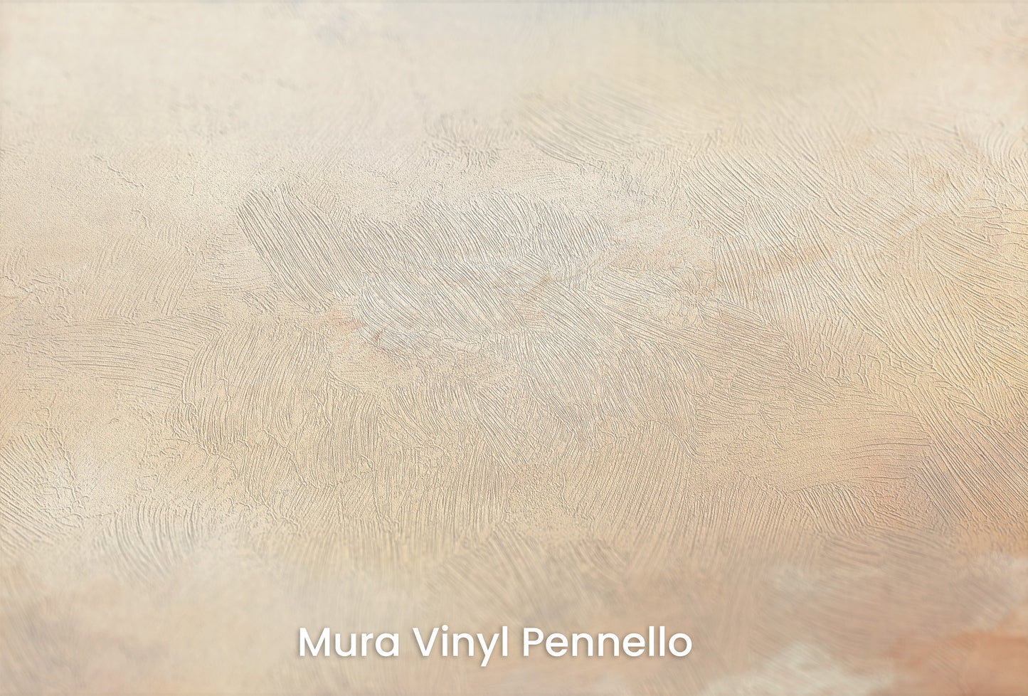 Zbliżenie na artystyczną fototapetę o nazwie AURORA'S REFLECTION na podłożu Mura Vinyl Pennello - faktura pociągnięć pędzla malarskiego.