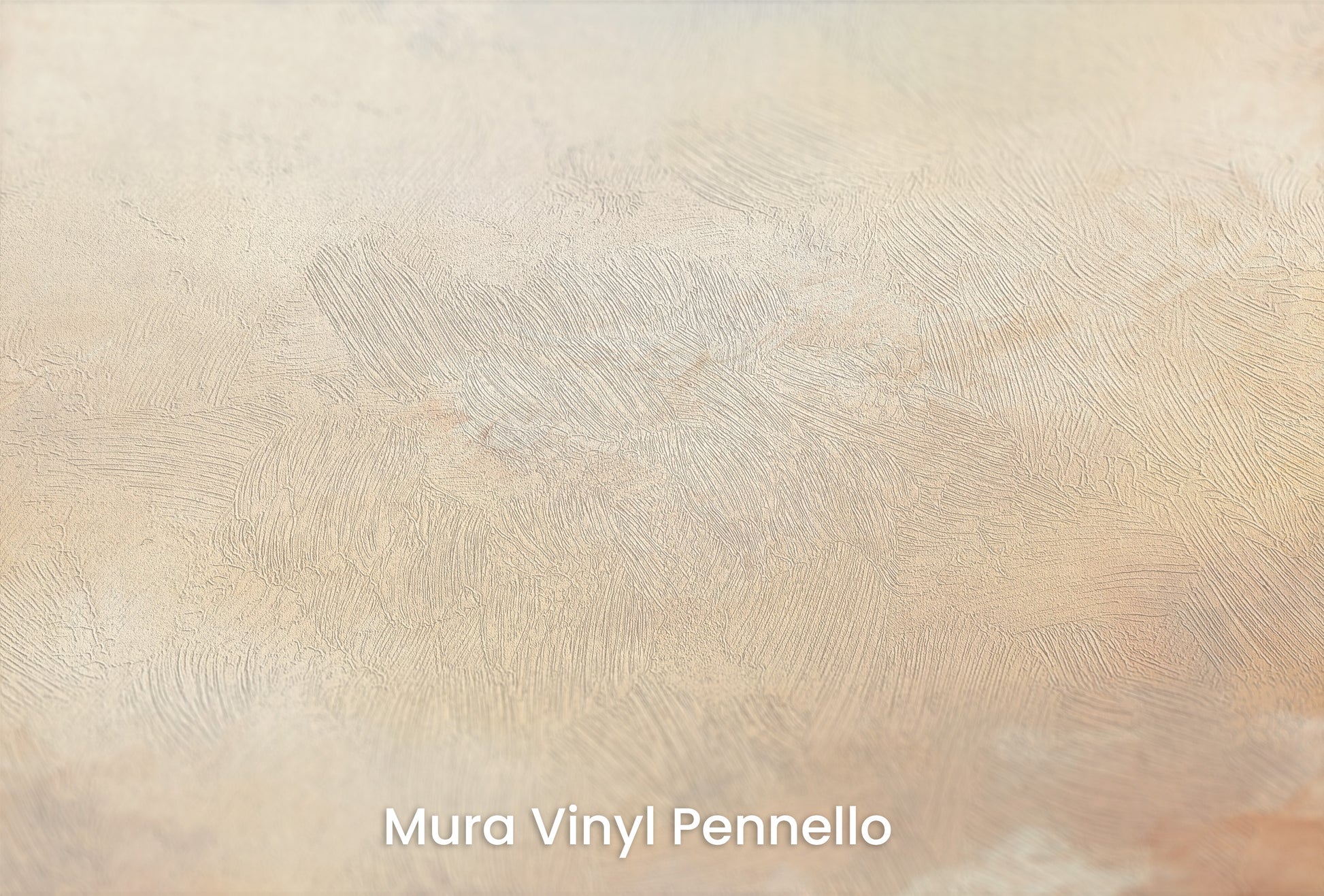 Zbliżenie na artystyczną fototapetę o nazwie AURORA'S REFLECTION na podłożu Mura Vinyl Pennello - faktura pociągnięć pędzla malarskiego.