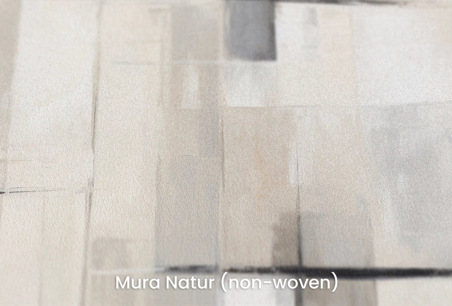 Zbliżenie na artystyczną fototapetę o nazwie Linear Shades na podłożu Mura Natur (non-woven) - naturalne i ekologiczne podłoże.