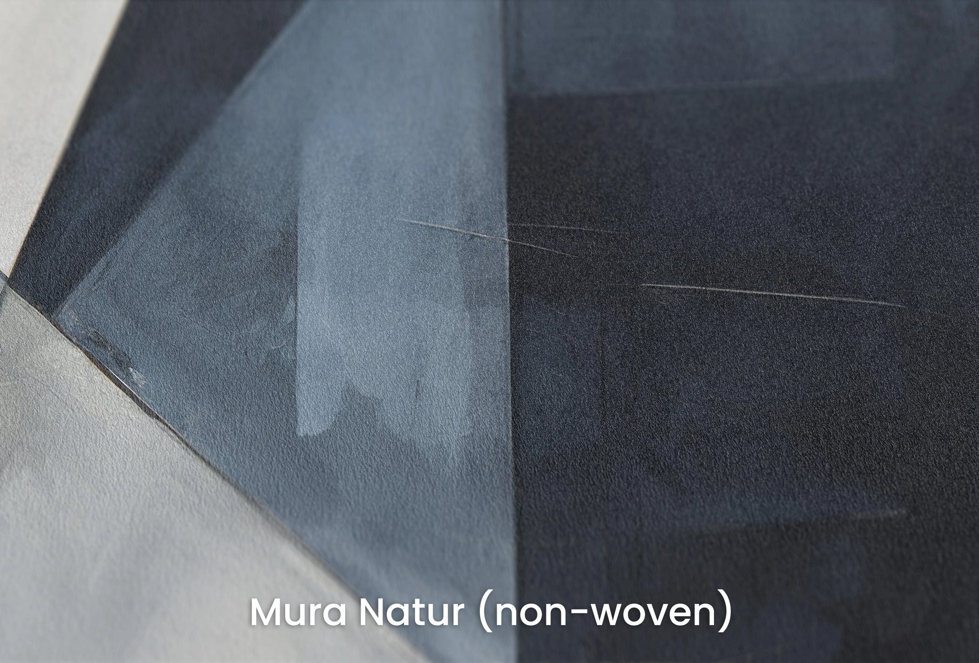 Zbliżenie na artystyczną fototapetę o nazwie Monochrome Motion na podłożu Mura Natur (non-woven) - naturalne i ekologiczne podłoże.