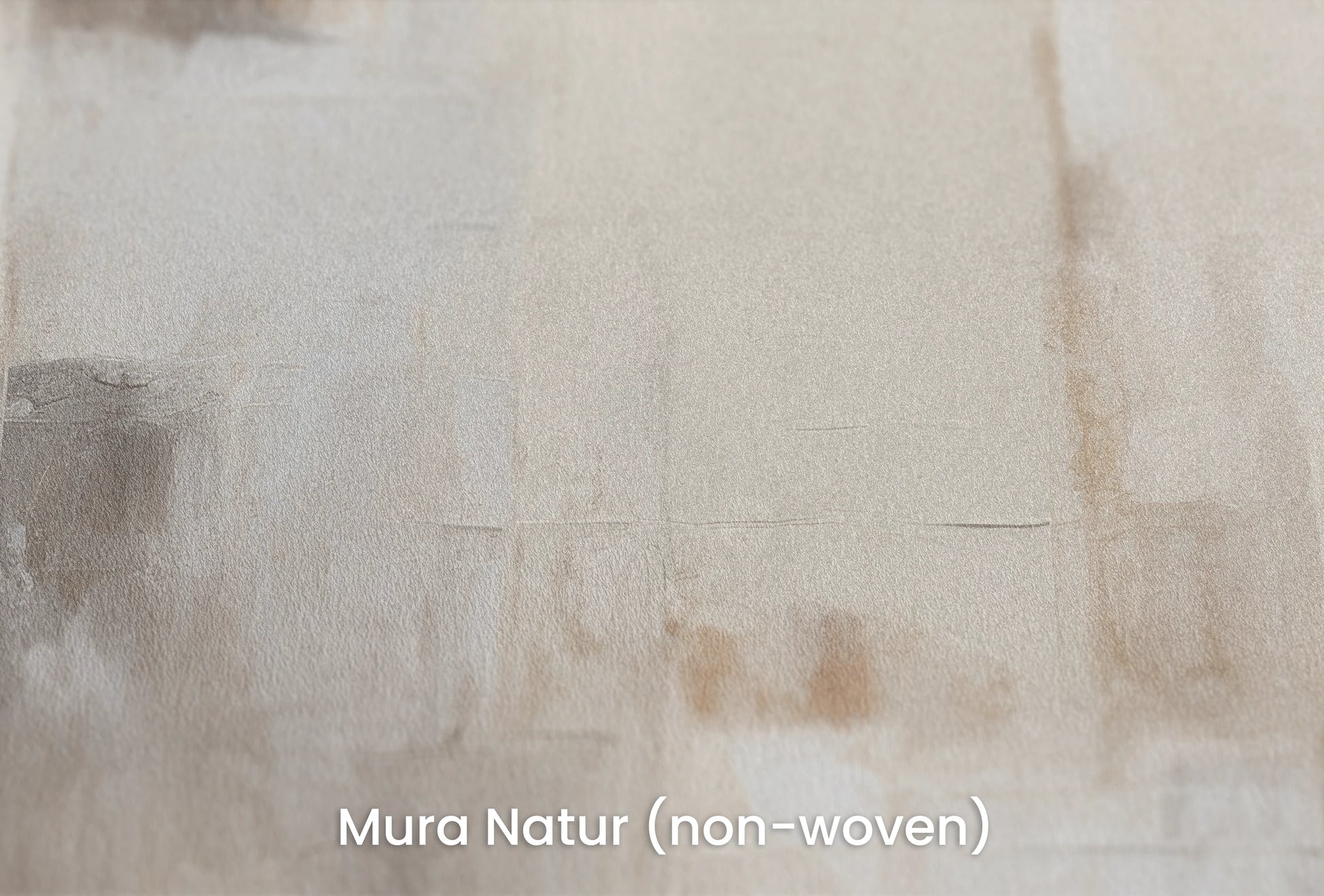 Zbliżenie na artystyczną fototapetę o nazwie Cream Harmony na podłożu Mura Natur (non-woven) - naturalne i ekologiczne podłoże.