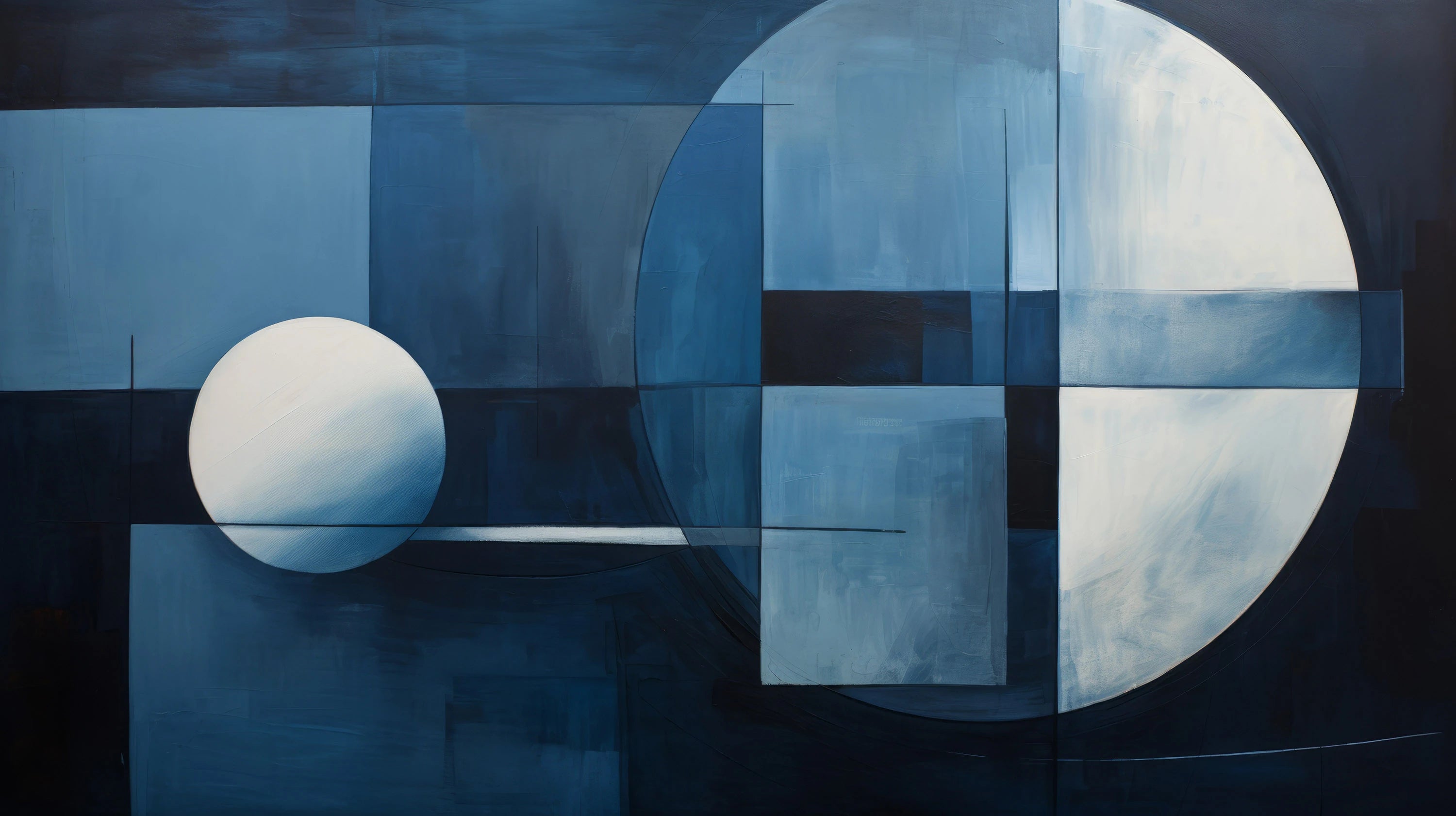 Pattern preview: Prezentacja całego wzoru fototapety o nazwie Blue Orbital