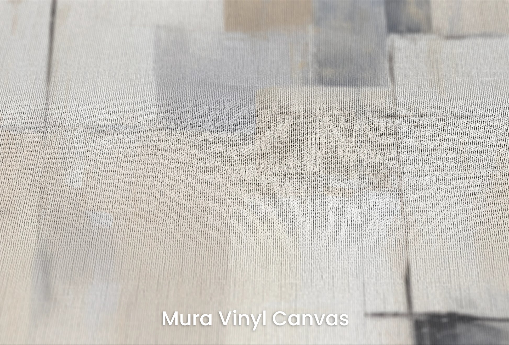 Zbliżenie na artystyczną fototapetę o nazwie Soft Intersection na podłożu Mura Vinyl Canvas - faktura naturalnego płótna.