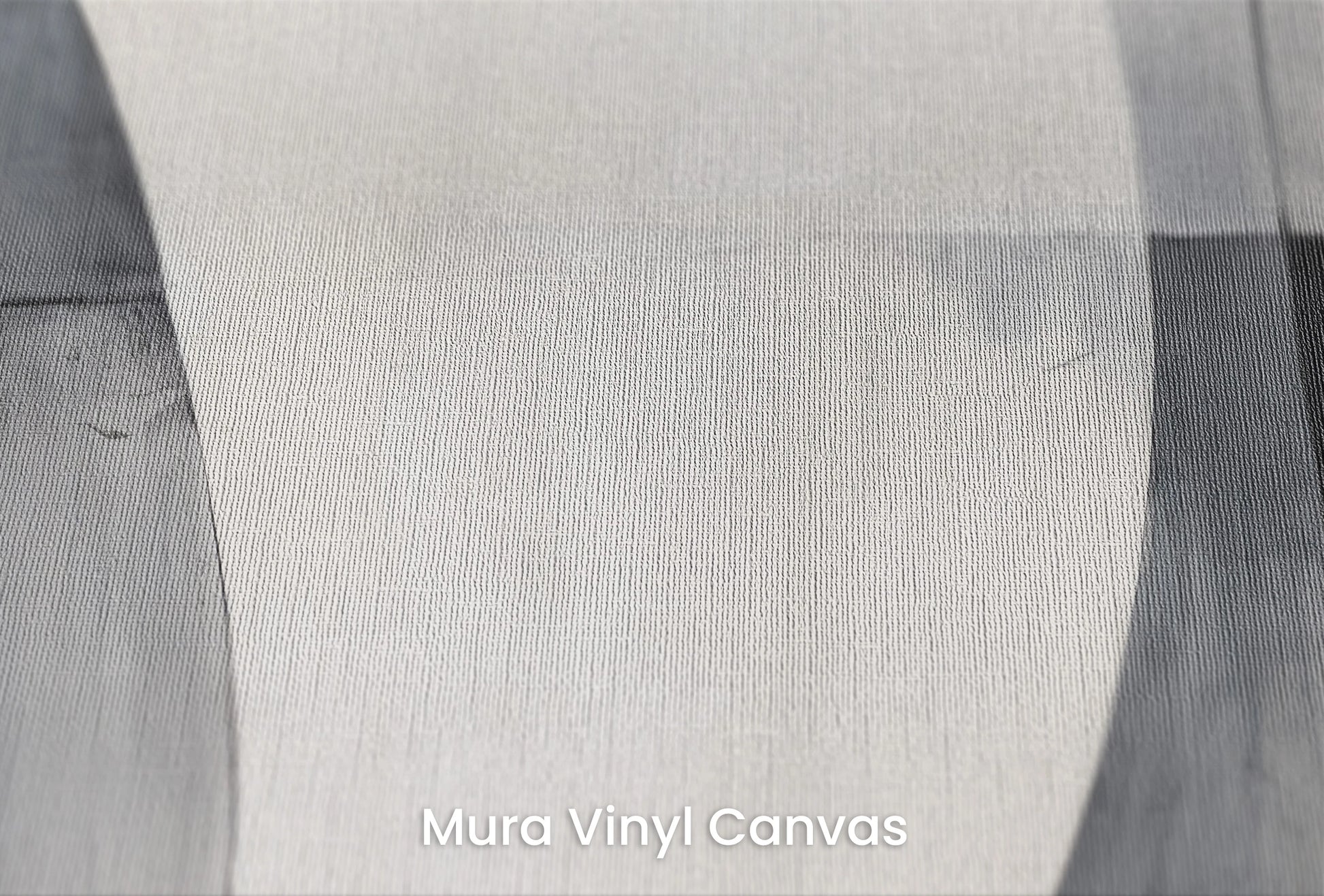Zbliżenie na artystyczną fototapetę o nazwie Crescent Contrast na podłożu Mura Vinyl Canvas - faktura naturalnego płótna.