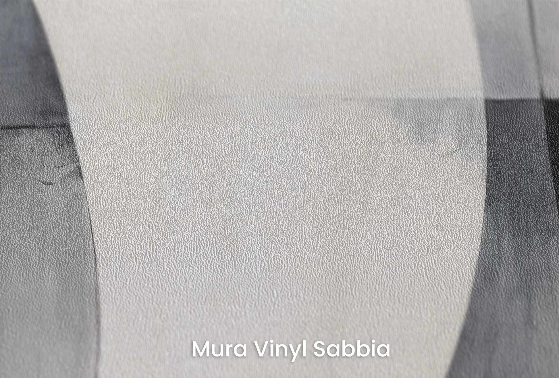 Zbliżenie na artystyczną fototapetę o nazwie Crescent Contrast na podłożu Mura Vinyl Sabbia struktura grubego ziarna piasku.