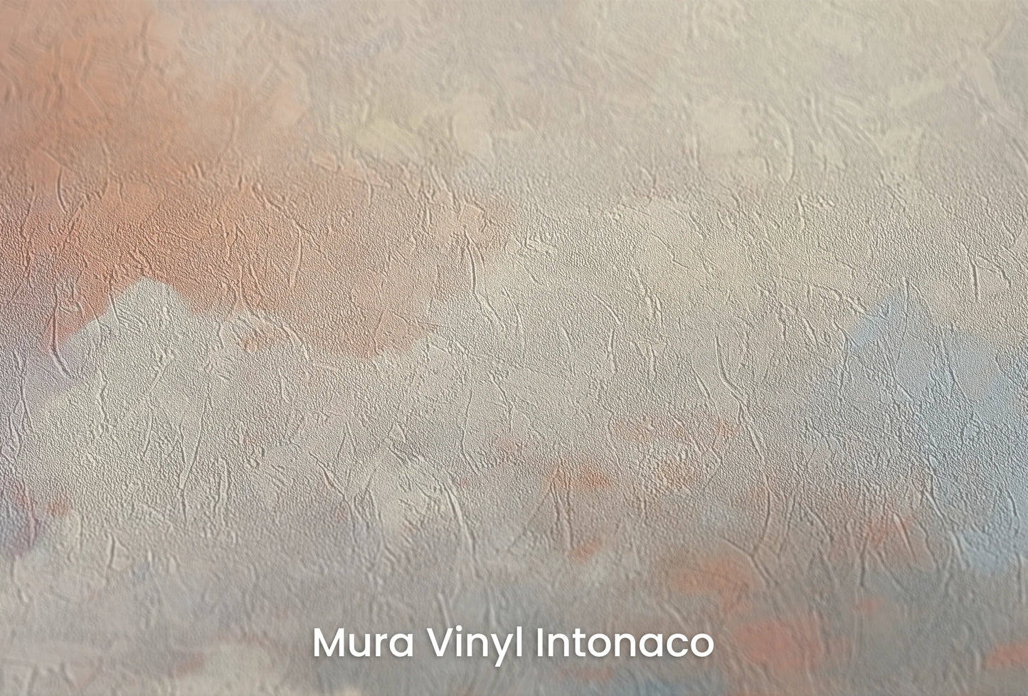Zbliżenie na artystyczną fototapetę o nazwie Golden Flame na podłożu Mura Vinyl Intonaco - struktura tartego tynku.