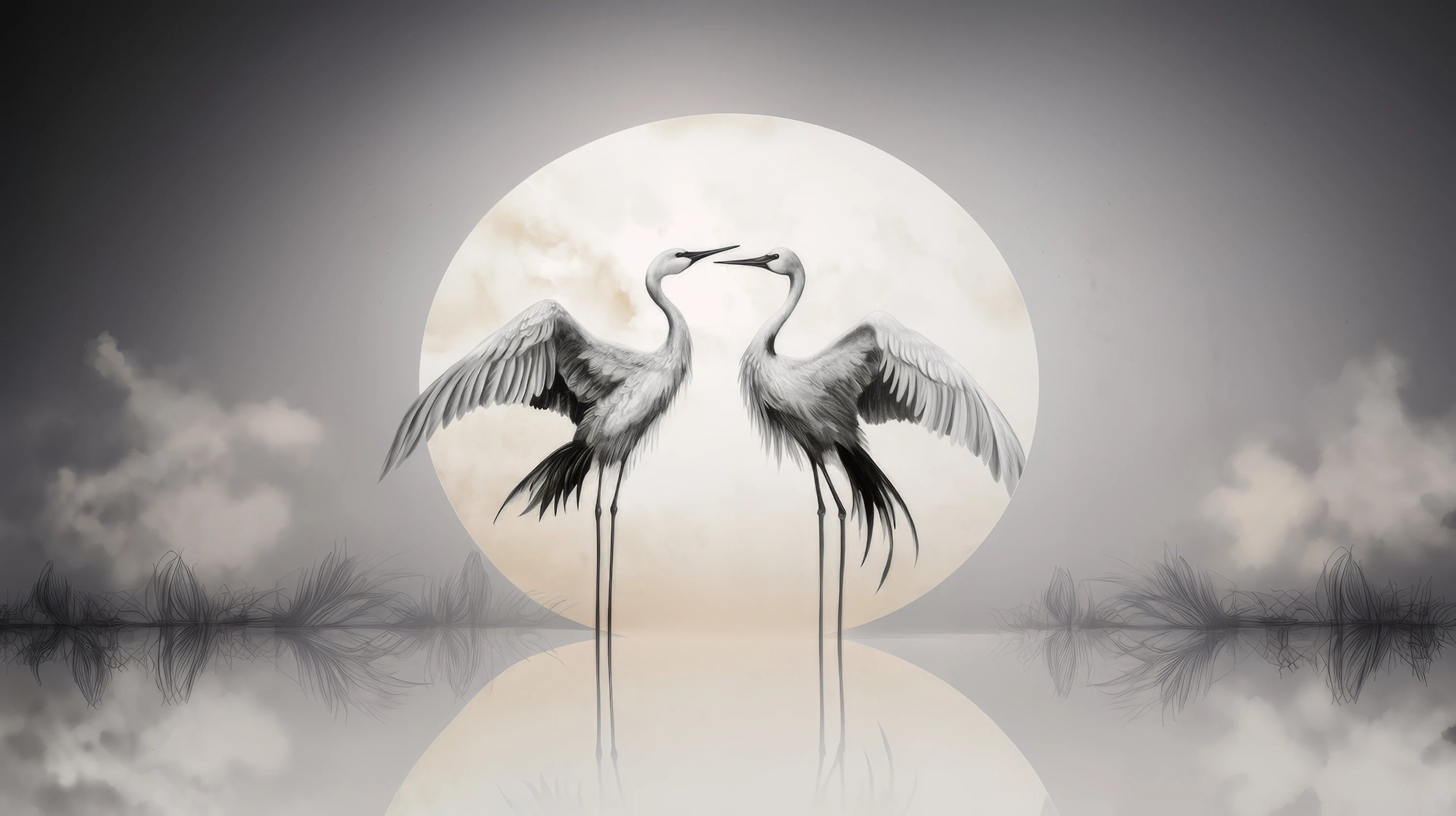 Podgląd wzoru: Prezentacja całego wzoru fototapety o nazwie Celestial Serenity