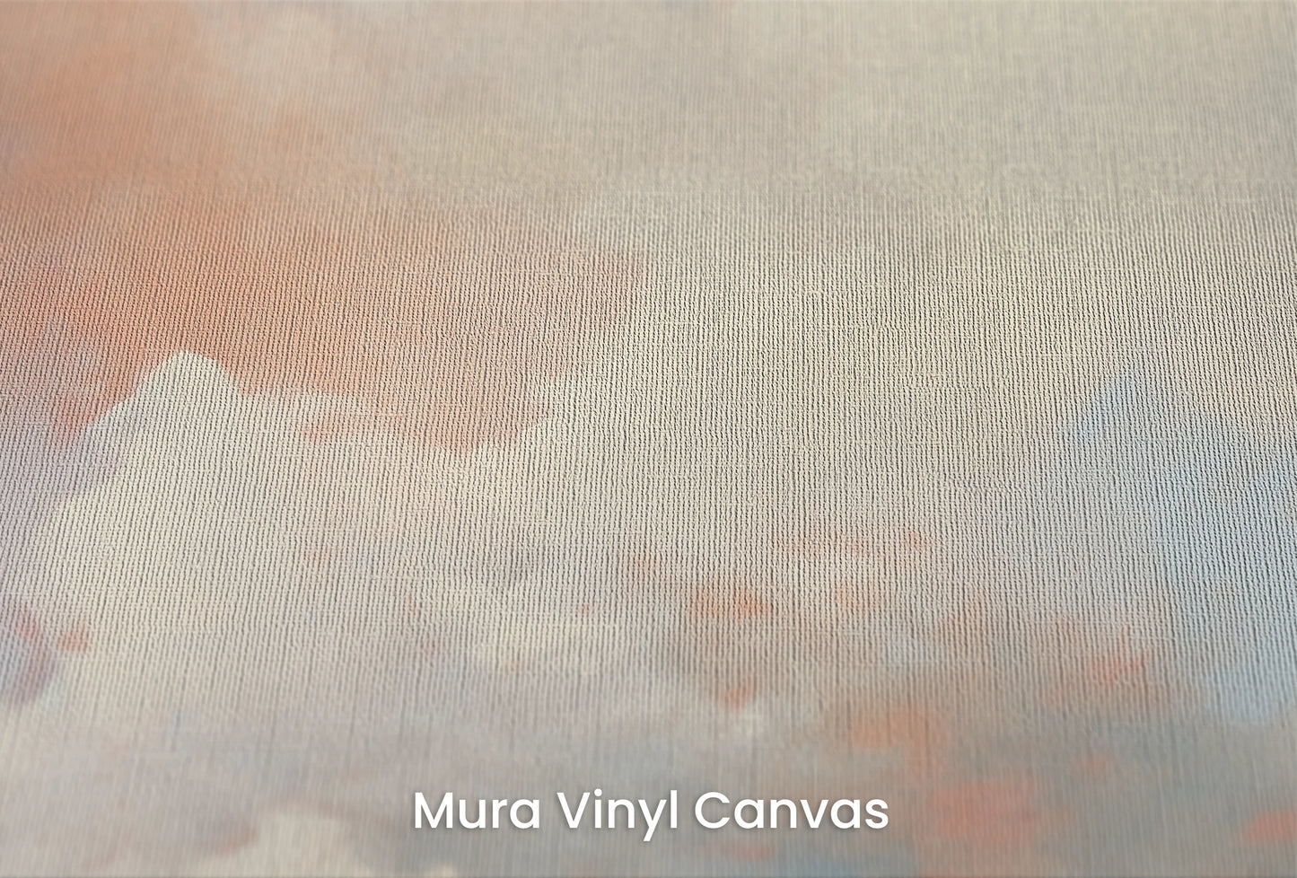 Zbliżenie na artystyczną fototapetę o nazwie Golden Flame na podłożu Mura Vinyl Canvas - faktura naturalnego płótna.