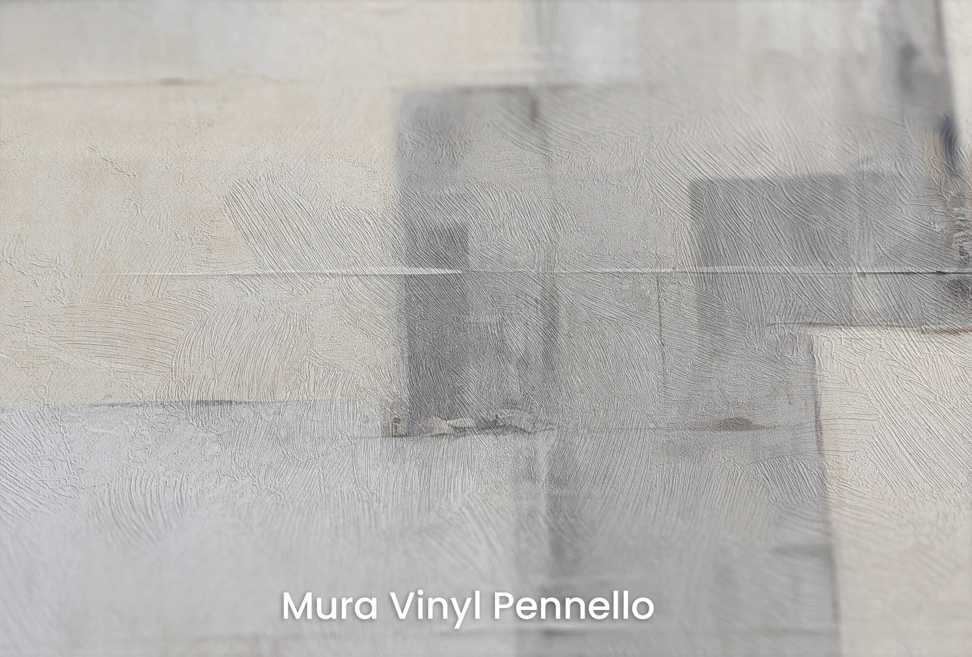 Zbliżenie na artystyczną fototapetę o nazwie Tonal Elegance na podłożu Mura Vinyl Pennello - faktura pociągnięć pędzla malarskiego.