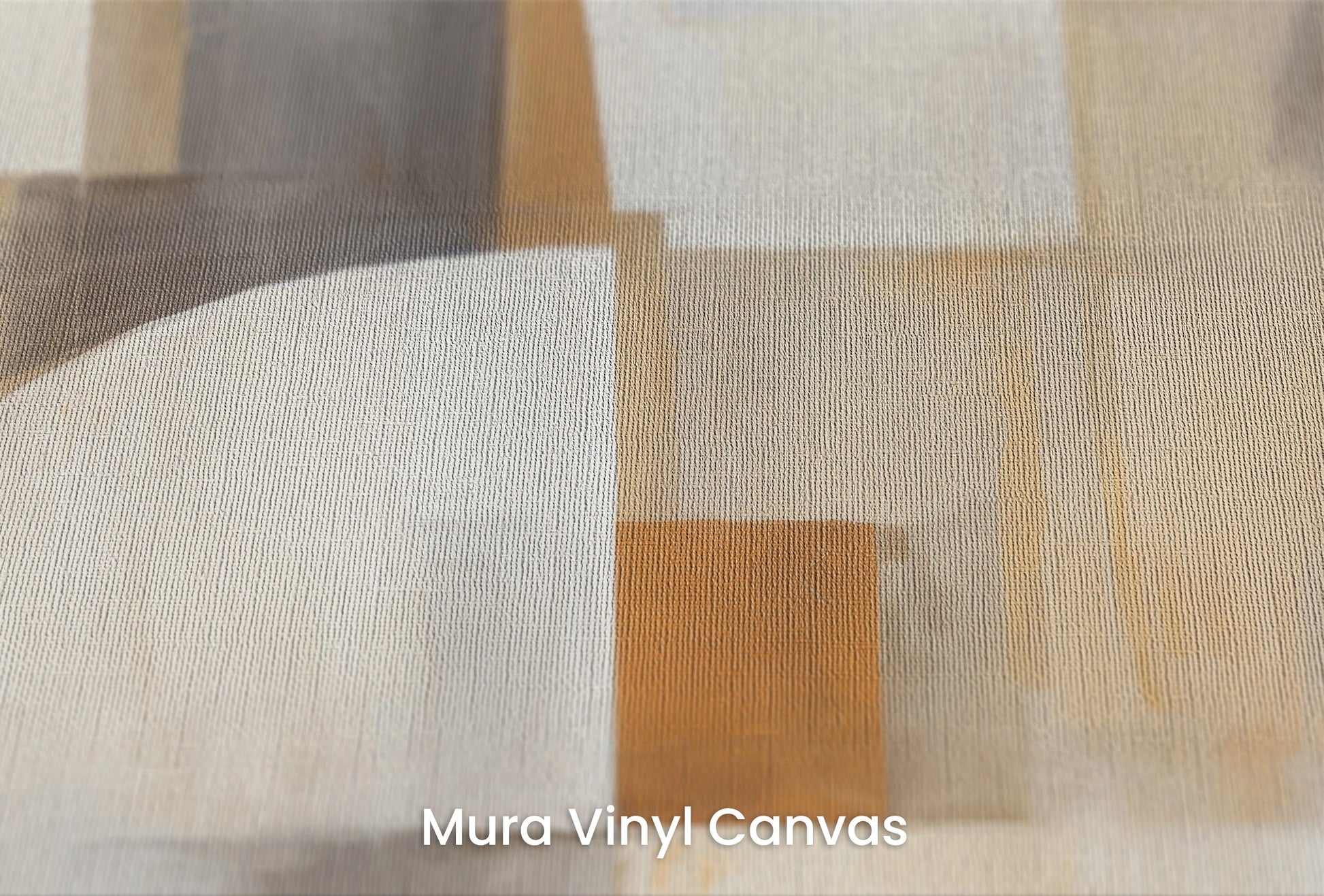 Zbliżenie na artystyczną fototapetę o nazwie Soft Complexity na podłożu Mura Vinyl Canvas - faktura naturalnego płótna.