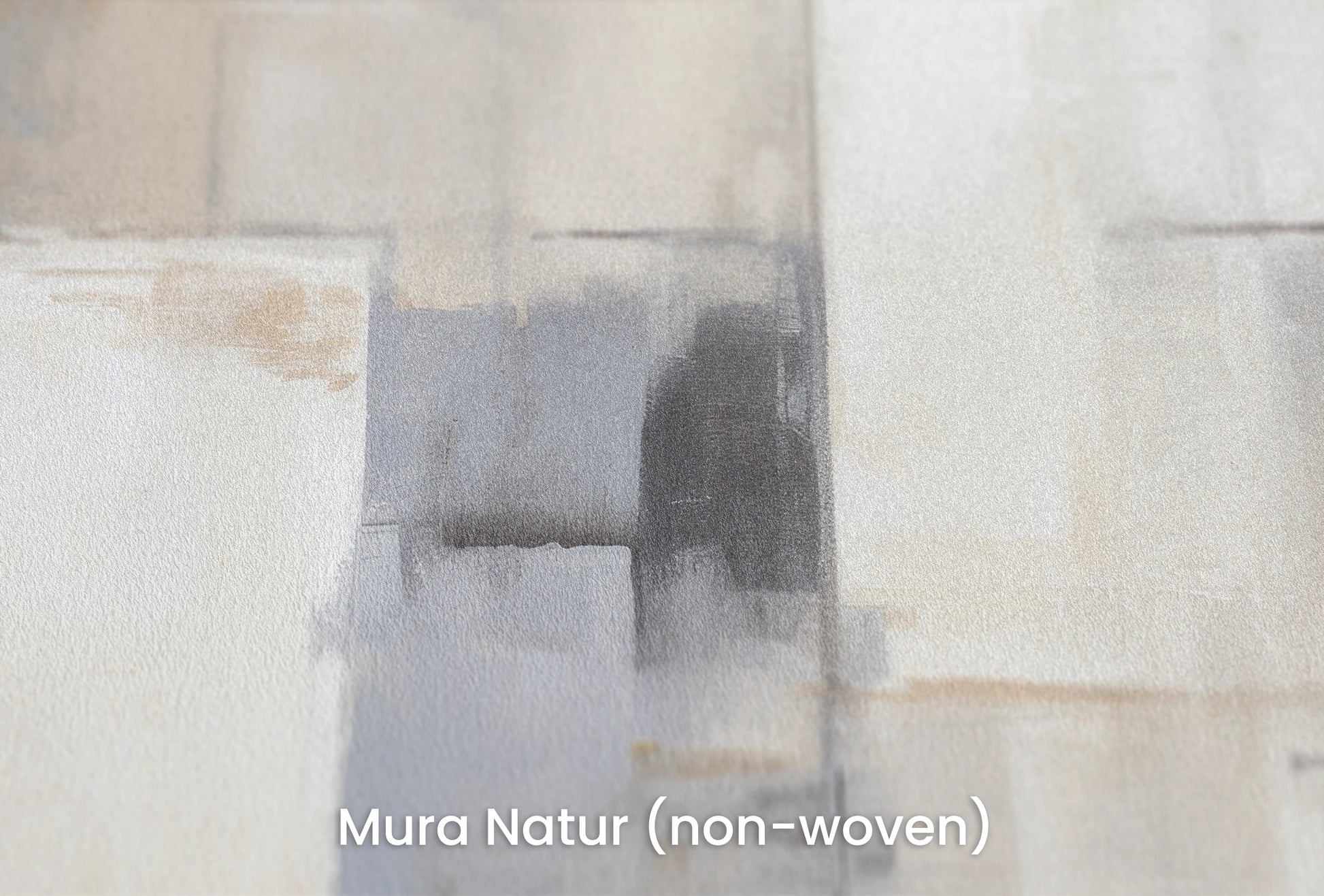 Zbliżenie na artystyczną fototapetę o nazwie Muted Tones na podłożu Mura Natur (non-woven) - naturalne i ekologiczne podłoże.