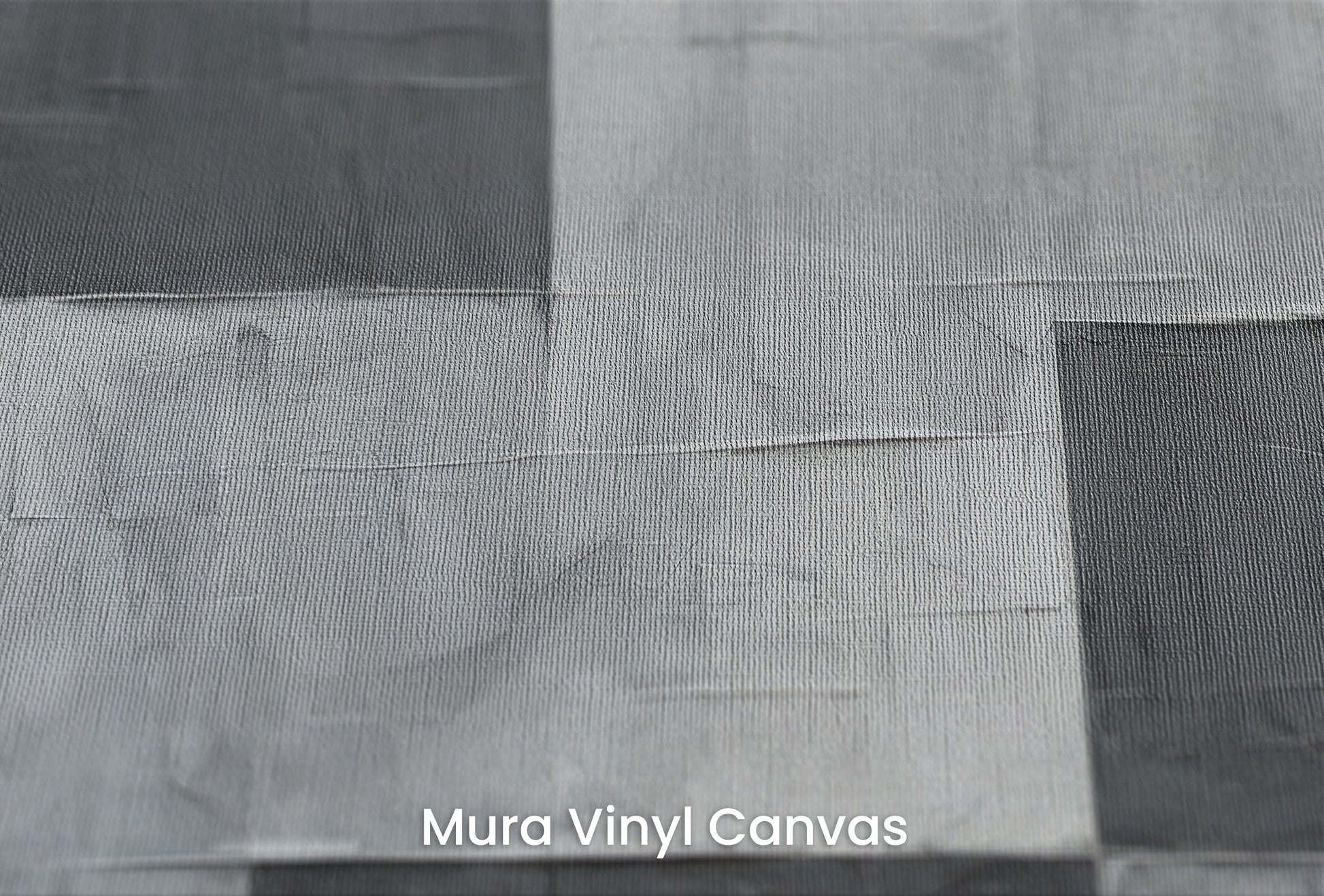 Zbliżenie na artystyczną fototapetę o nazwie Shades of Monochrome na podłożu Mura Vinyl Canvas - faktura naturalnego płótna.