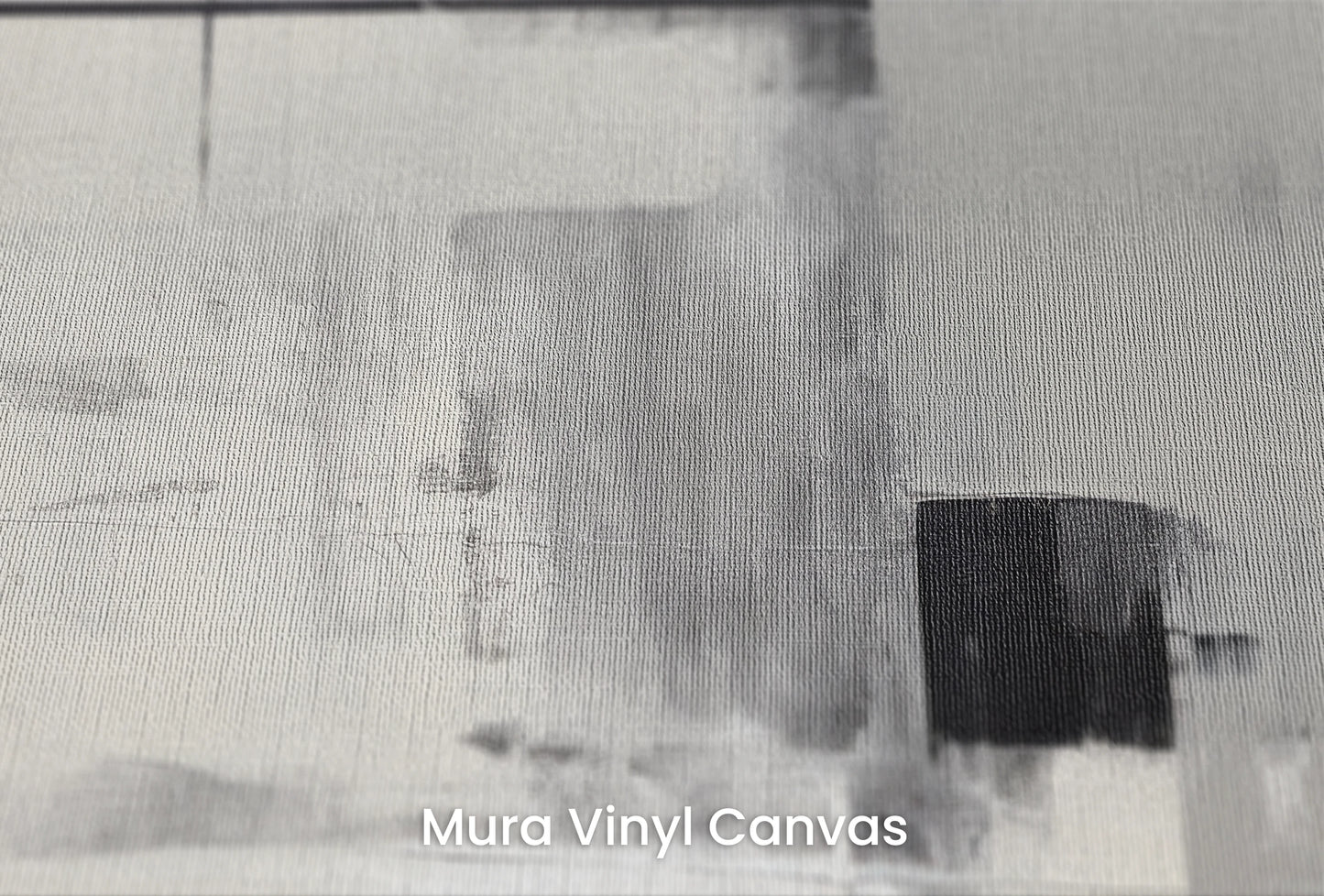 Zbliżenie na artystyczną fototapetę o nazwie Bold Divide na podłożu Mura Vinyl Canvas - faktura naturalnego płótna.