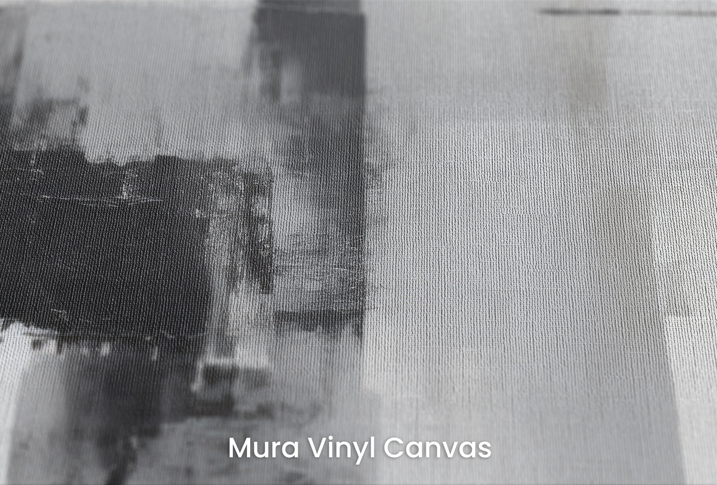 Zbliżenie na artystyczną fototapetę o nazwie Intersecting Planes na podłożu Mura Vinyl Canvas - faktura naturalnego płótna.