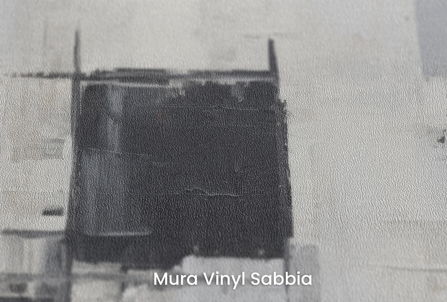 Zbliżenie na artystyczną fototapetę o nazwie Stark Contrast #2 na podłożu Mura Vinyl Sabbia struktura grubego ziarna piasku.