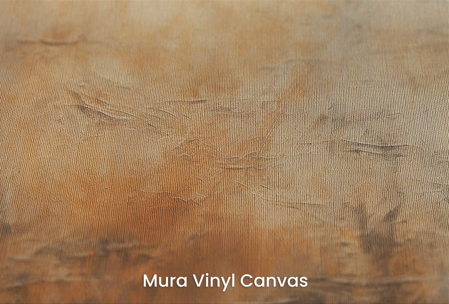 Zbliżenie na artystyczną fototapetę o nazwie Golden Haze #2 na podłożu Mura Vinyl Canvas - faktura naturalnego płótna.