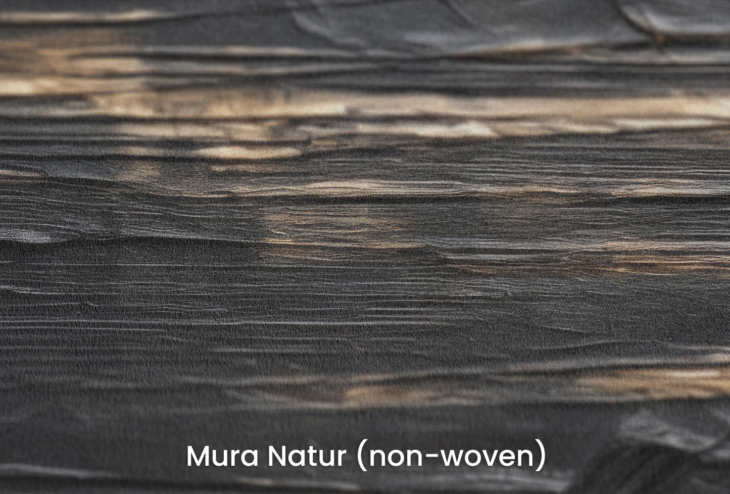 Zbliżenie na artystyczną fototapetę o nazwie Textured Depths na podłożu Mura Natur (non-woven) - naturalne i ekologiczne podłoże.