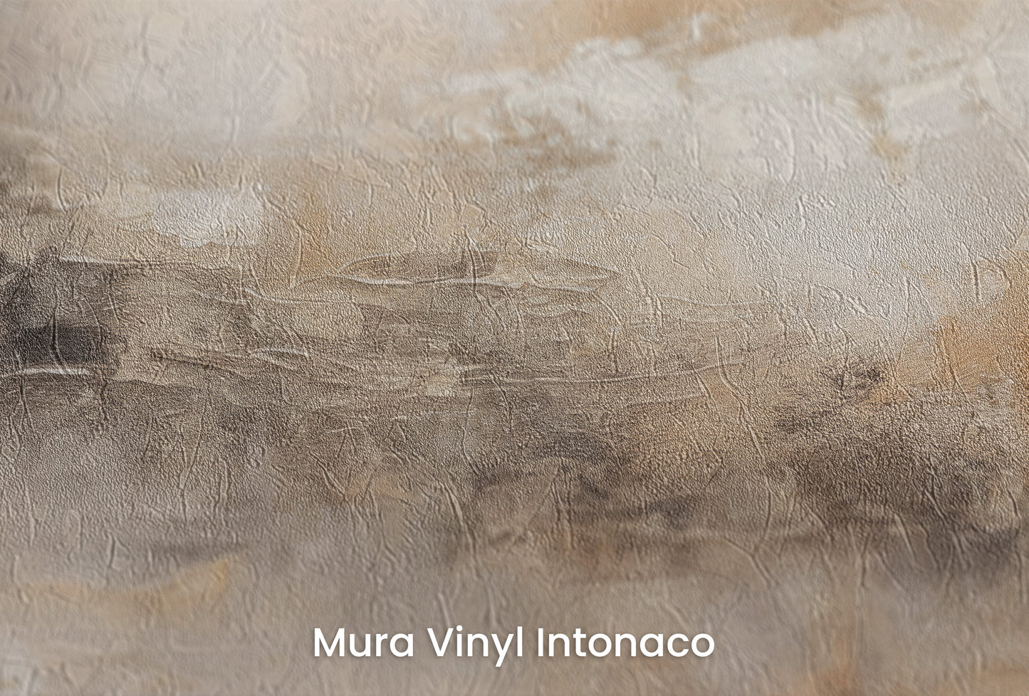 Zbliżenie na artystyczną fototapetę o nazwie ECHOES OF DAWN na podłożu Mura Vinyl Intonaco - struktura tartego tynku.