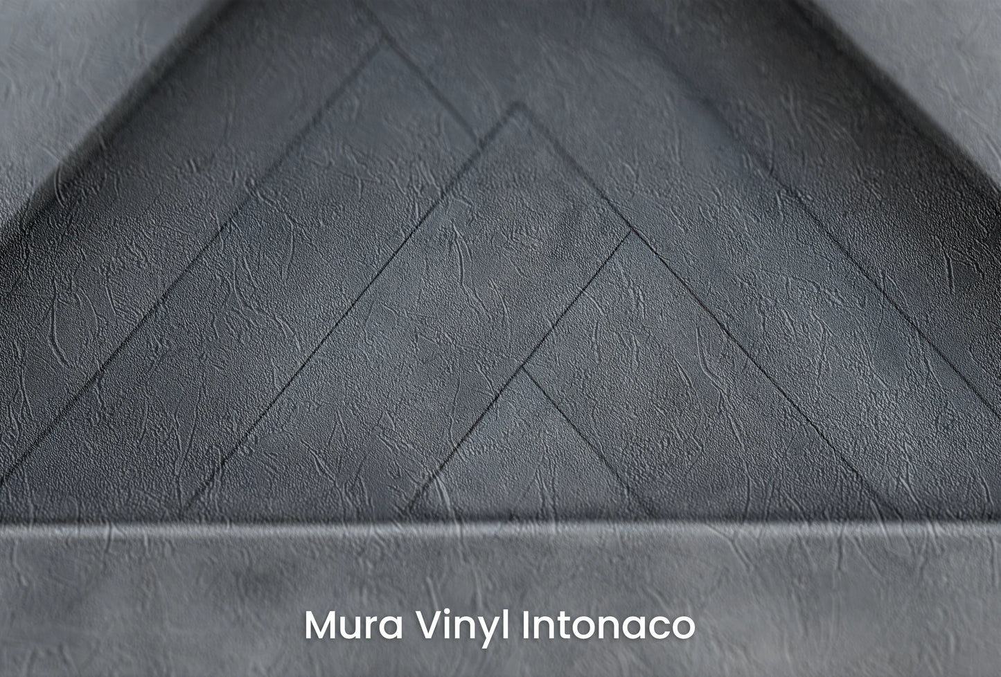 Zbliżenie na artystyczną fototapetę o nazwie Architectural Elevation na podłożu Mura Vinyl Intonaco - struktura tartego tynku.