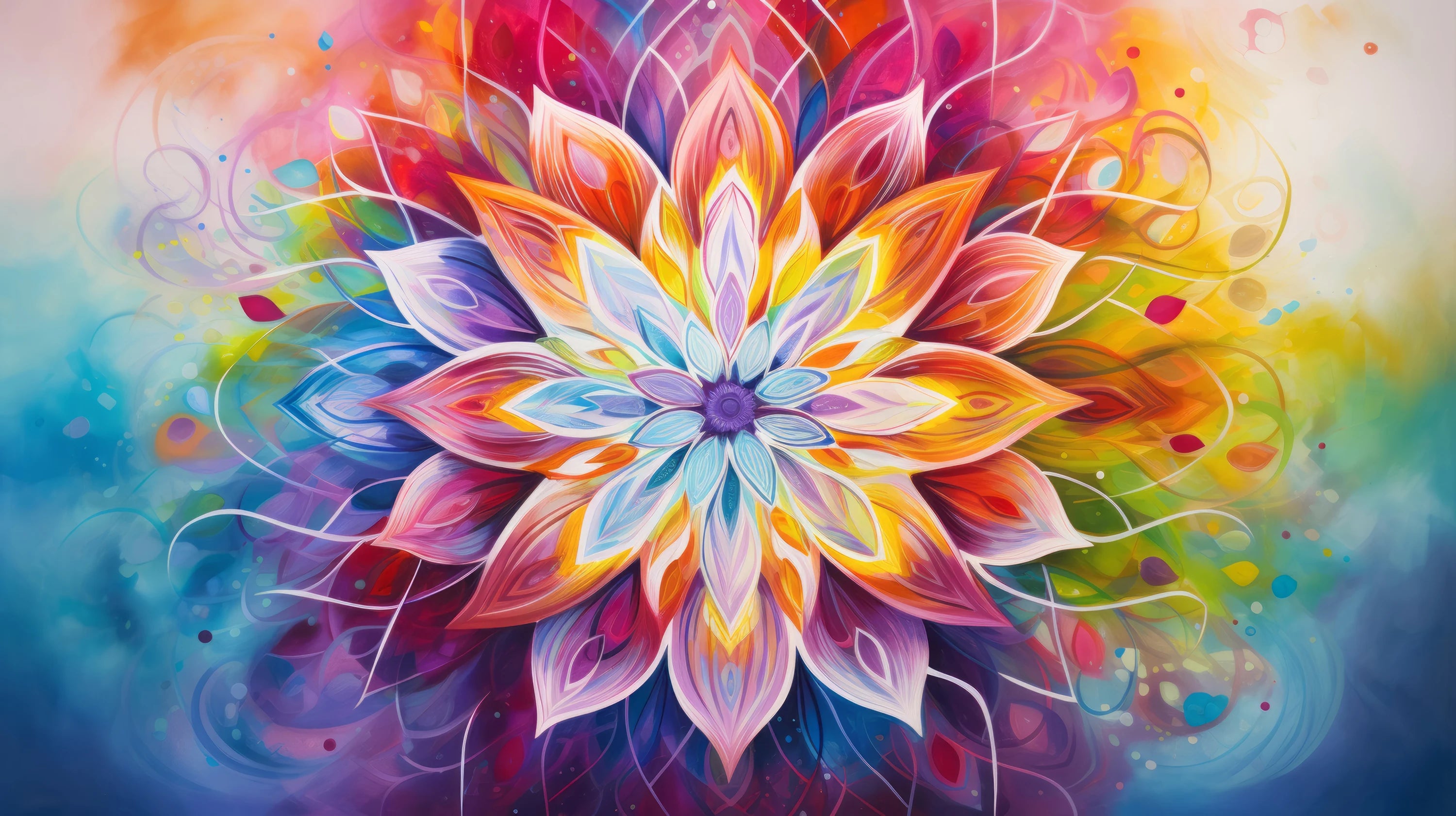 Podgląd wzoru: Prezentacja całego wzoru fototapety o nazwie Spiritual Awakening