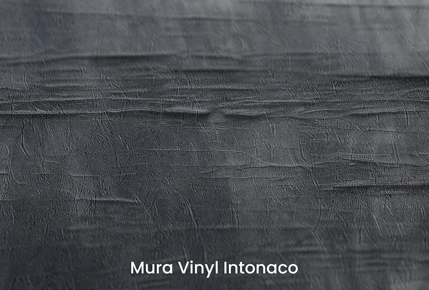 Zbliżenie na artystyczną fototapetę o nazwie Canvas Grayscale na podłożu Mura Vinyl Intonaco - struktura tartego tynku.