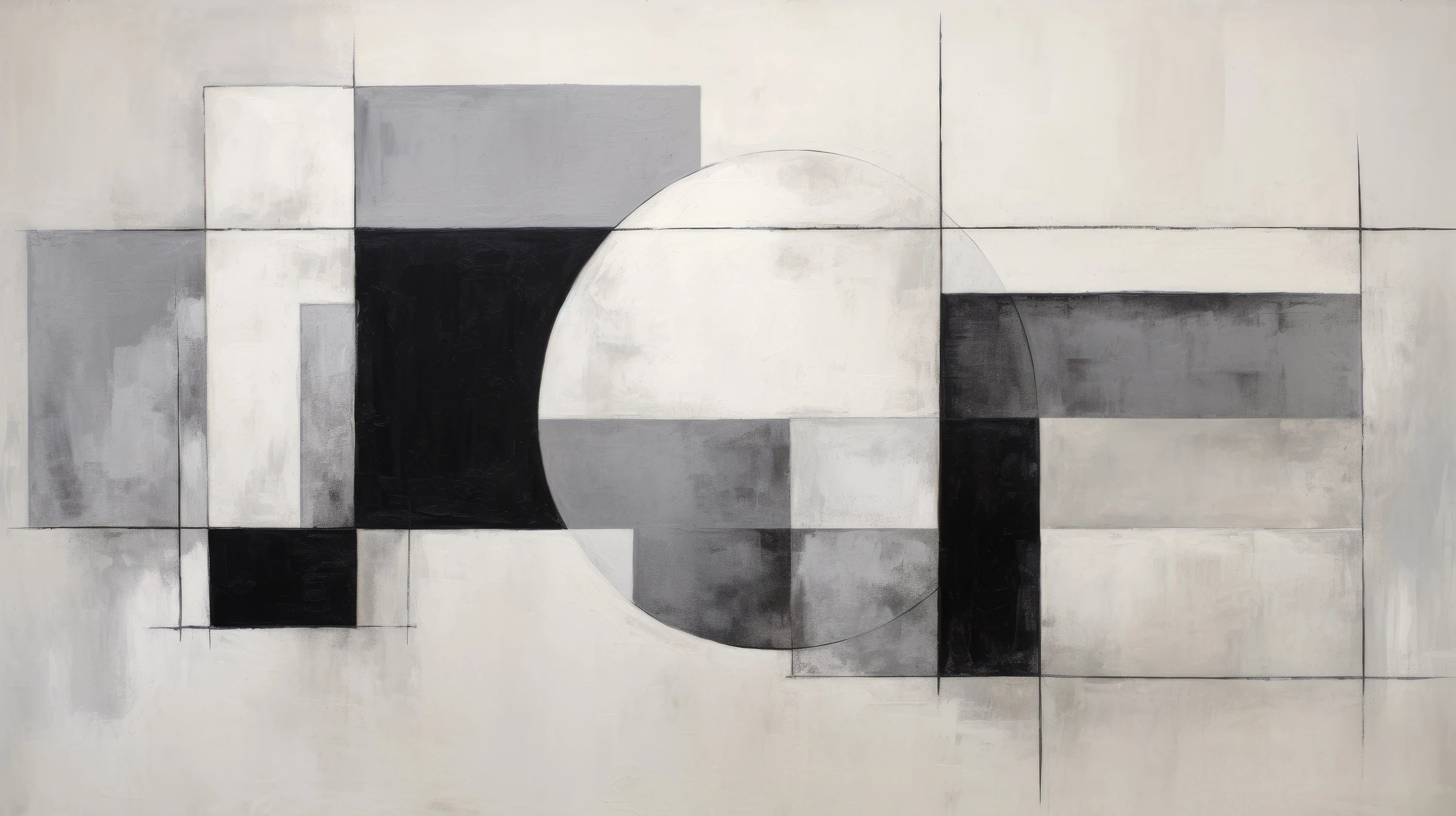Mustervorschau: Prezentacja całego wzoru fototapety o nazwie Geometric Harmony #3