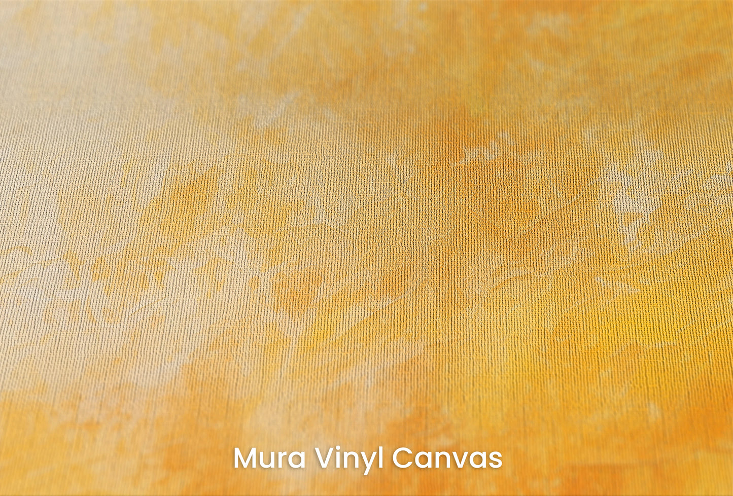 Zbliżenie na artystyczną fototapetę o nazwie Golden Blaze na podłożu Mura Vinyl Canvas - faktura naturalnego płótna.
