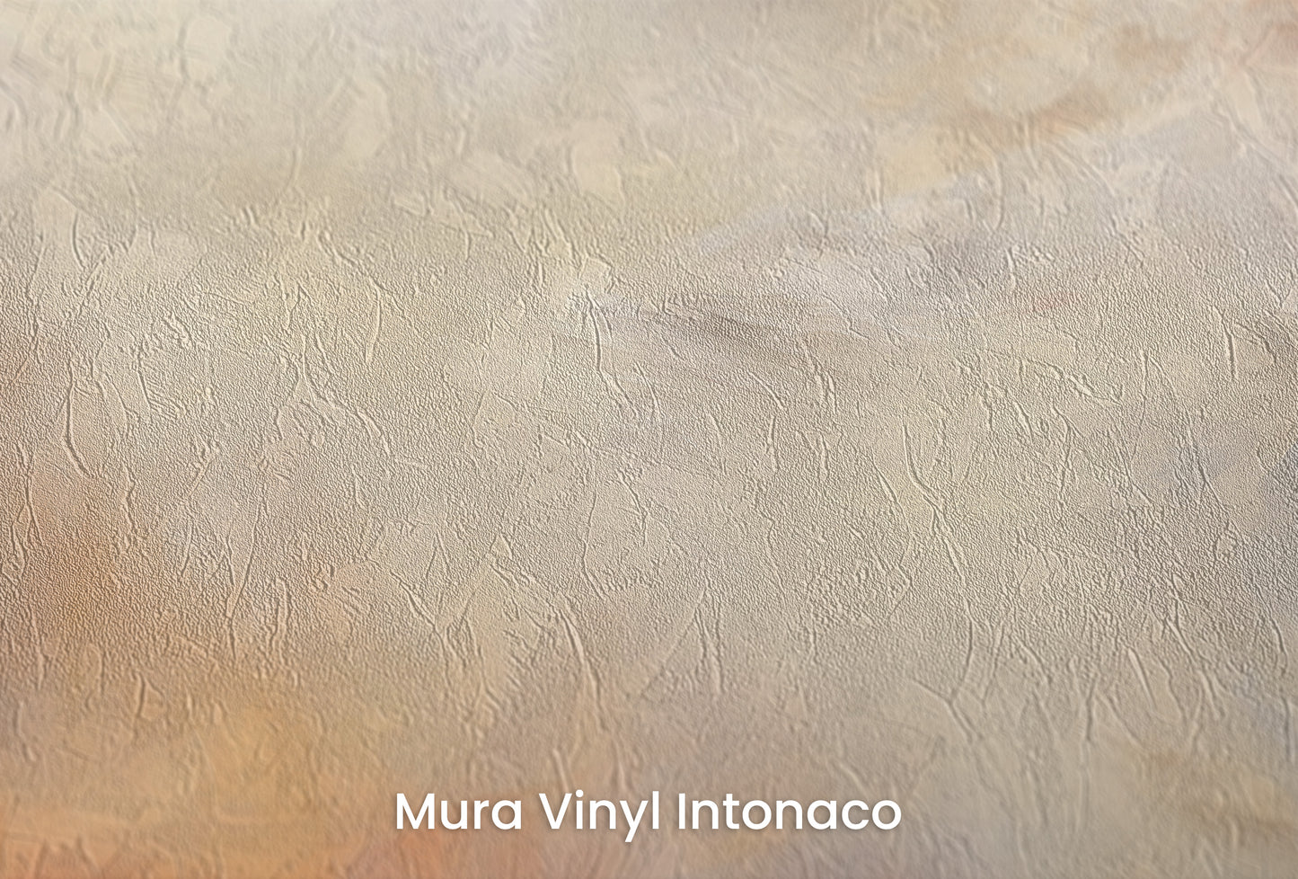 Zbliżenie na artystyczną fototapetę o nazwie FIRST LIGHT na podłożu Mura Vinyl Intonaco - struktura tartego tynku.