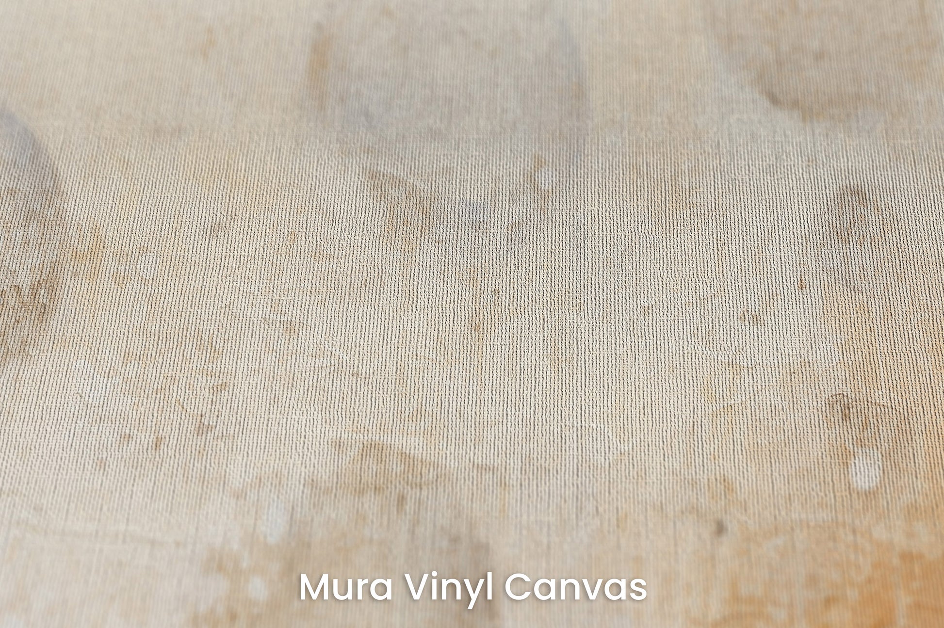 Zbliżenie na artystyczną fototapetę o nazwie SUNBLEACHED SOLAR FLARES na podłożu Mura Vinyl Canvas - faktura naturalnego płótna.