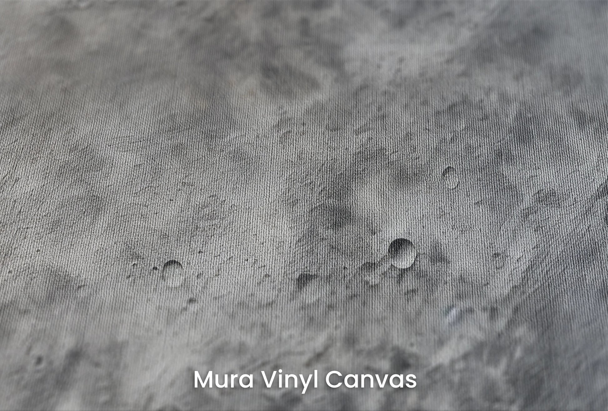 Zbliżenie na artystyczną fototapetę o nazwie Moon's Tranquility #2 na podłożu Mura Vinyl Canvas - faktura naturalnego płótna.