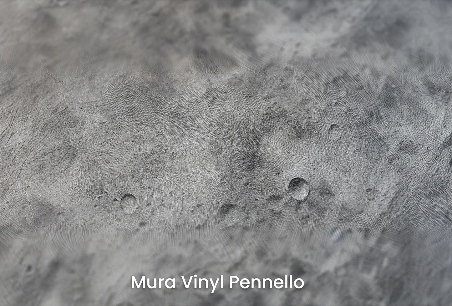 Zbliżenie na artystyczną fototapetę o nazwie Moon's Tranquility #2 na podłożu Mura Vinyl Pennello - faktura pociągnięć pędzla malarskiego.