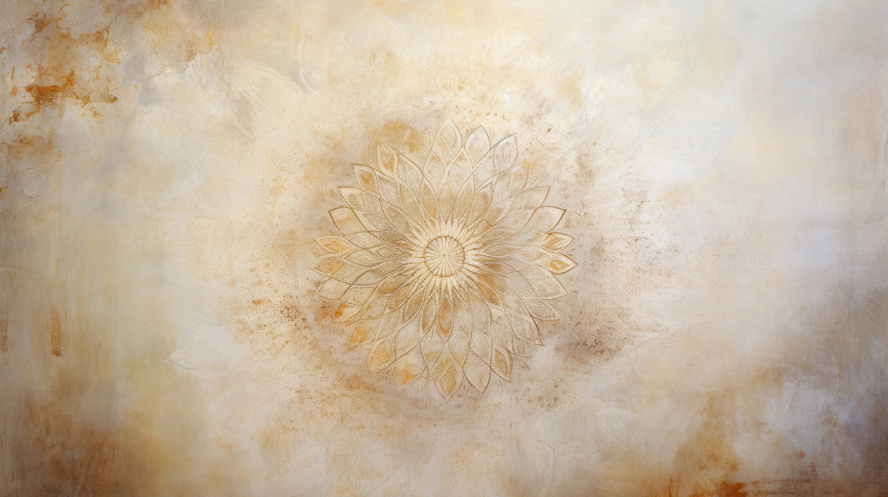 Podgląd wzoru: Prezentacja całego wzoru fototapety o nazwie Subtle Sunburst