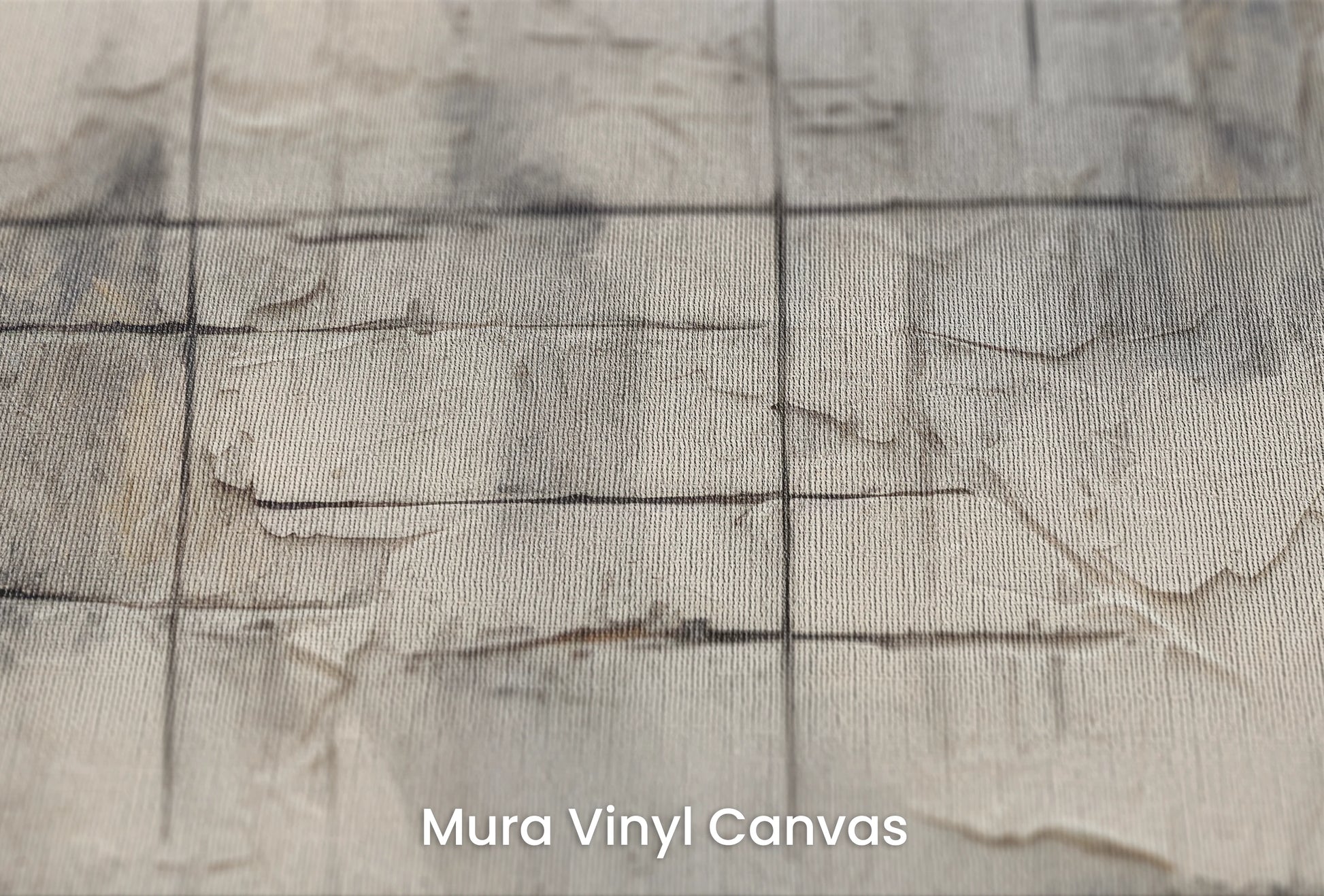 Zbliżenie na artystyczną fototapetę o nazwie Subtle Elegance na podłożu Mura Vinyl Canvas - faktura naturalnego płótna.