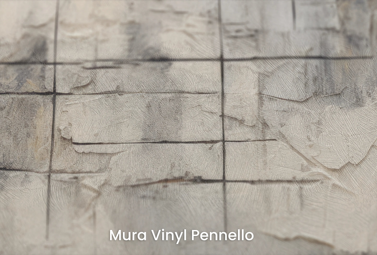 Zbliżenie na artystyczną fototapetę o nazwie Subtle Elegance na podłożu Mura Vinyl Pennello - faktura pociągnięć pędzla malarskiego.