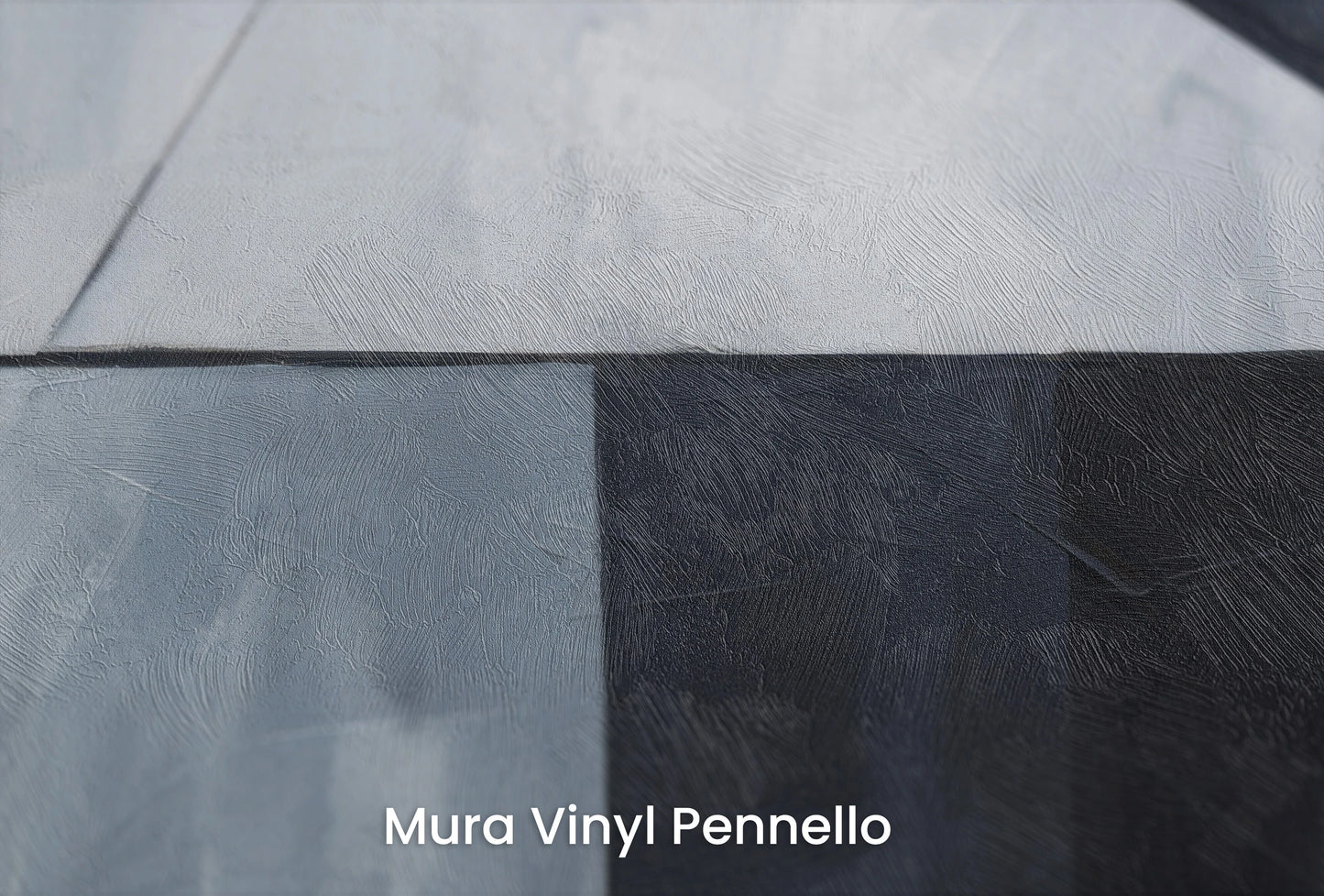 Zbliżenie na artystyczną fototapetę o nazwie Sharp Edges na podłożu Mura Vinyl Pennello - faktura pociągnięć pędzla malarskiego.