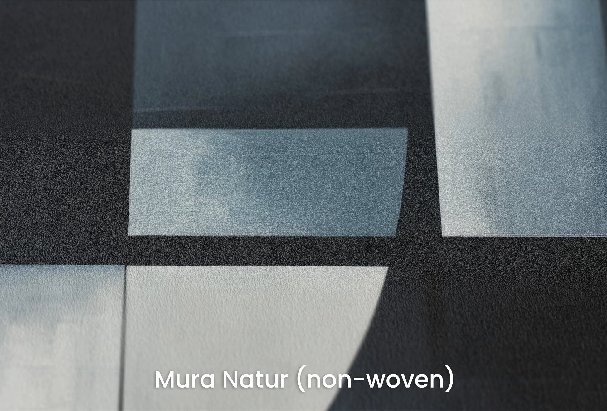 Zbliżenie na artystyczną fototapetę o nazwie Lunar Contrast #3 na podłożu Mura Natur (non-woven) - naturalne i ekologiczne podłoże.