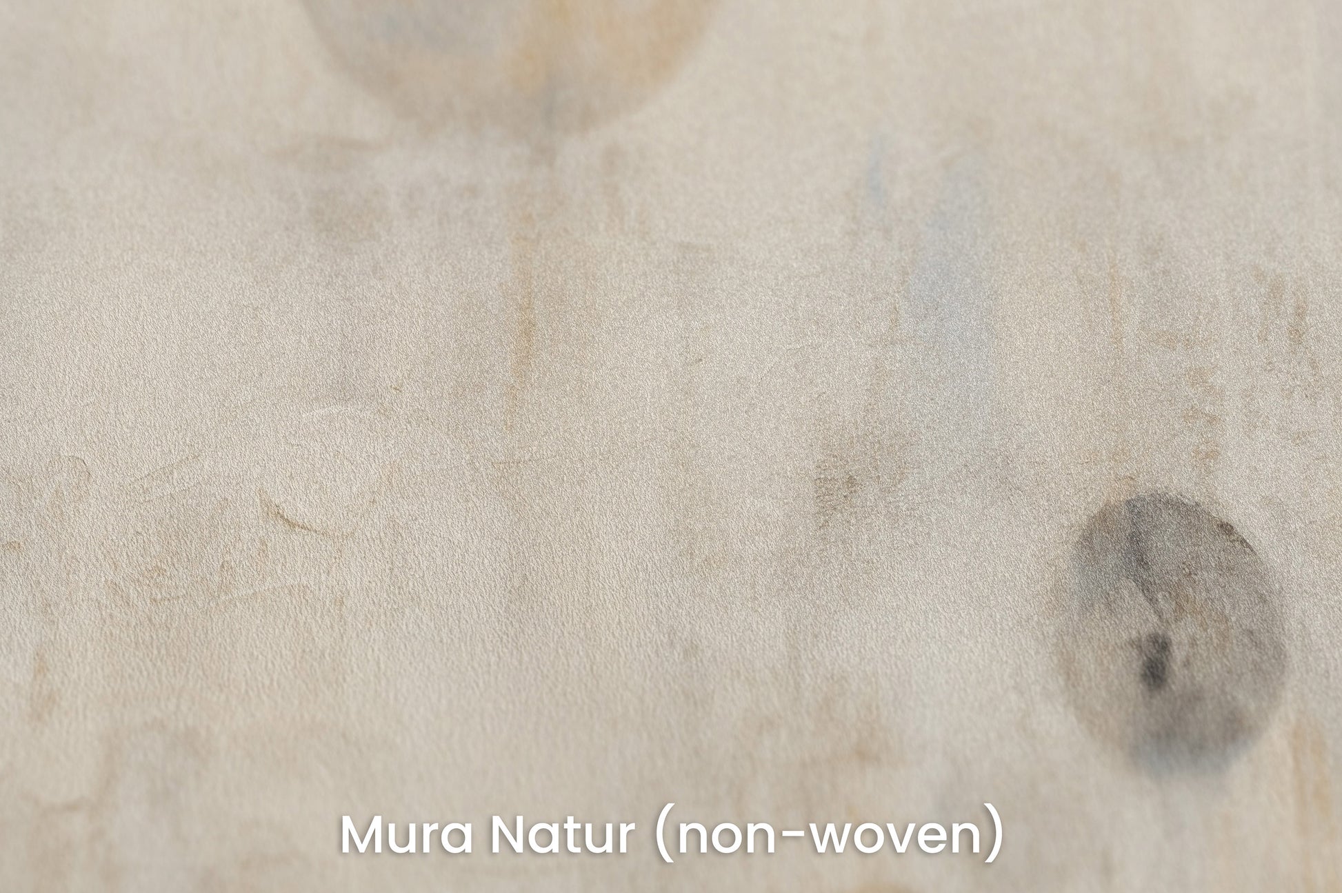 Zbliżenie na artystyczną fototapetę o nazwie WHISPERING ORBITAL SHADOWS na podłożu Mura Natur (non-woven) - naturalne i ekologiczne podłoże.