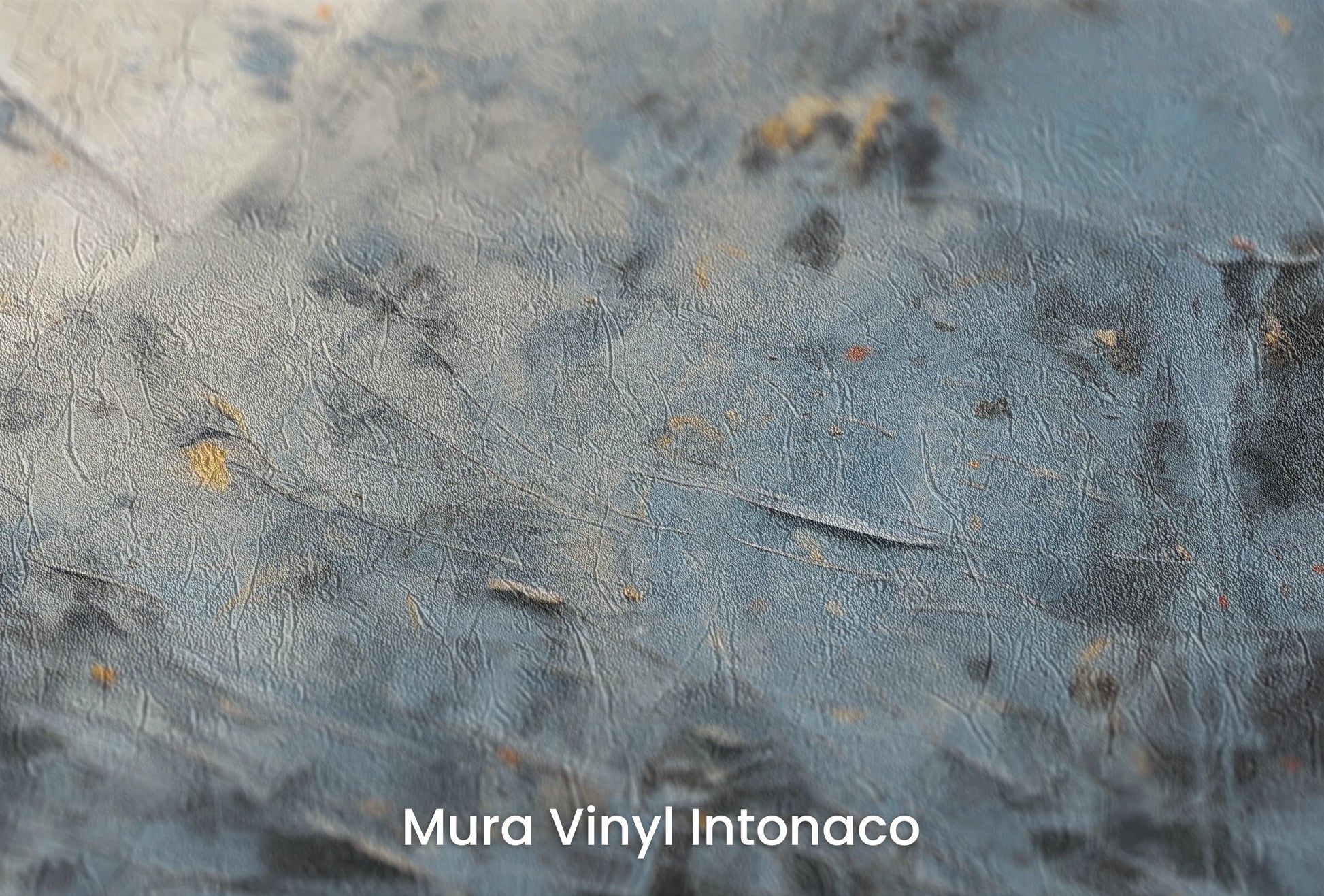 Zbliżenie na artystyczną fototapetę o nazwie Solar Flare #3 na podłożu Mura Vinyl Intonaco - struktura tartego tynku.