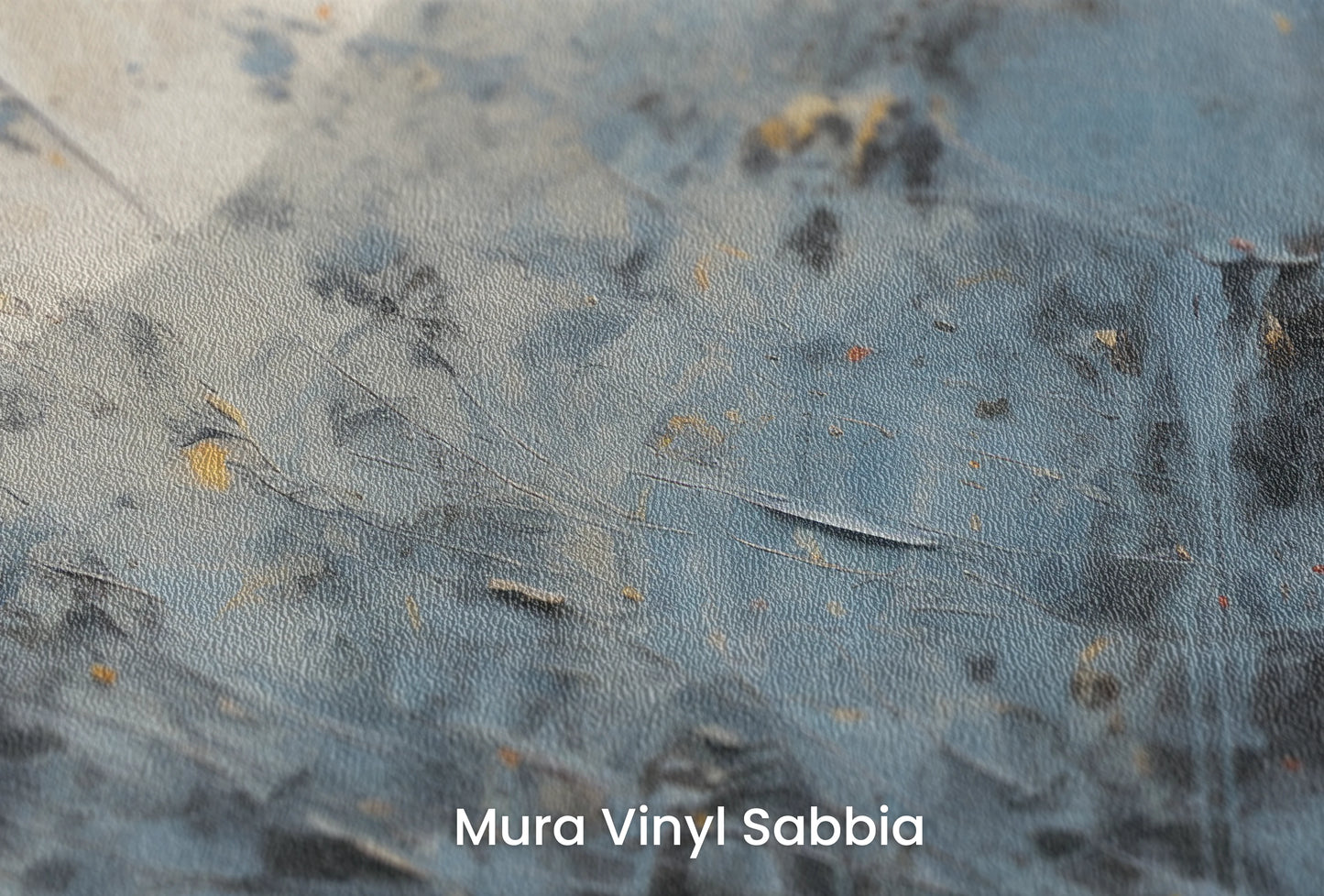 Zbliżenie na artystyczną fototapetę o nazwie Solar Flare #3 na podłożu Mura Vinyl Sabbia struktura grubego ziarna piasku.