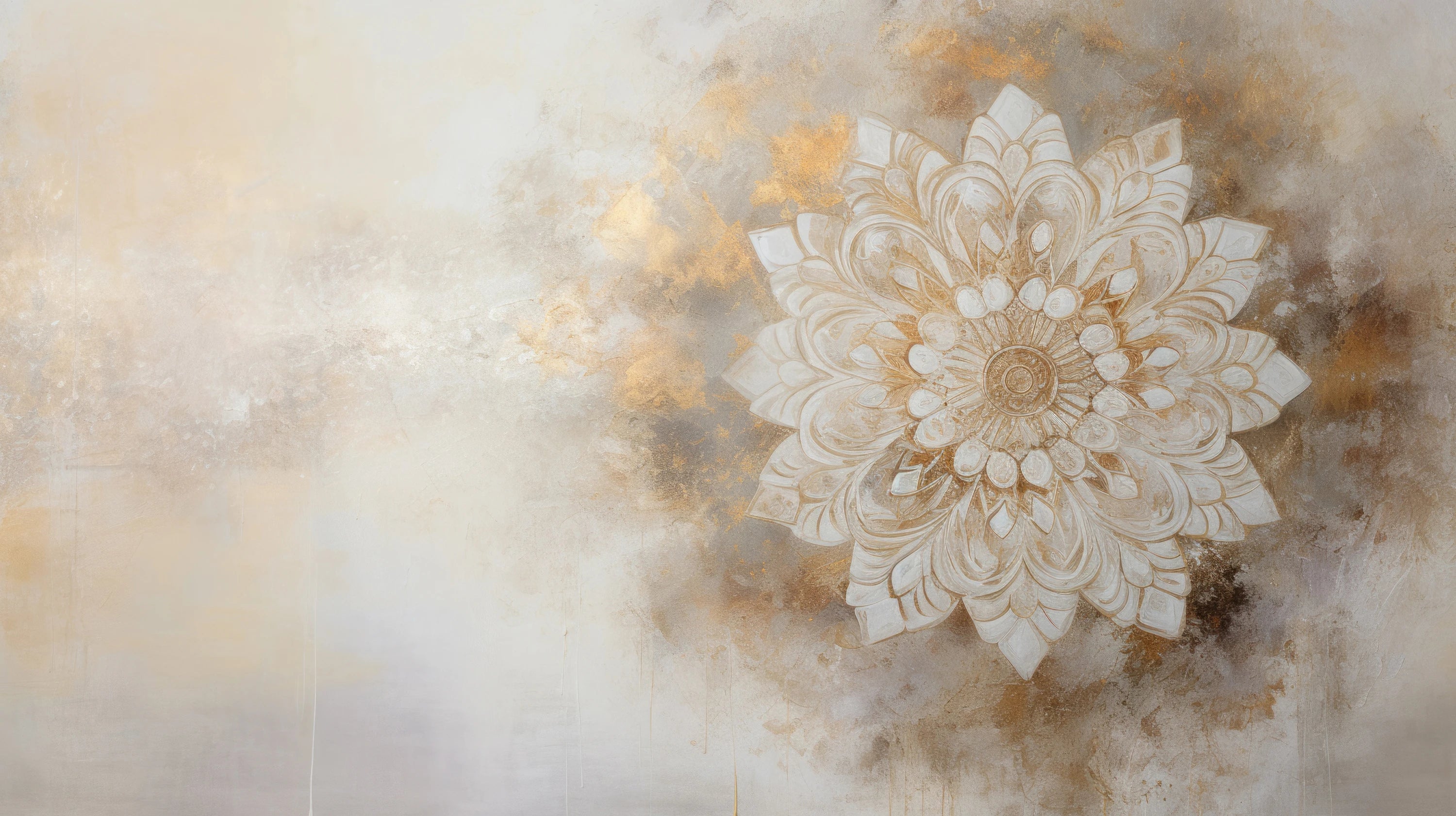 Podgląd wzoru: Prezentacja całego wzoru fototapety o nazwie Majestic Bloom