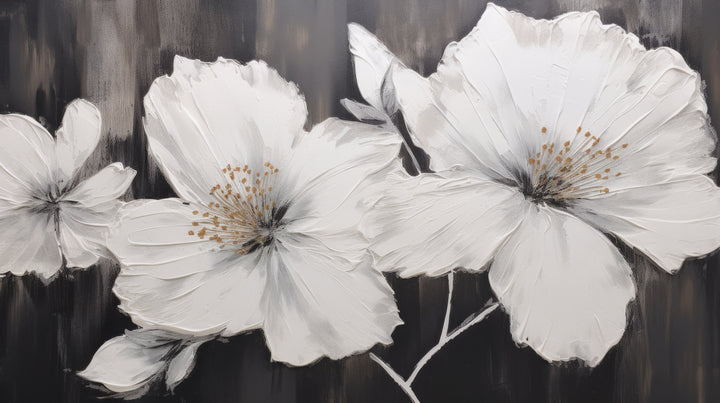 Prezentacja całego wzoru fototapety o nazwie ECLIPSE BLOSSOMS