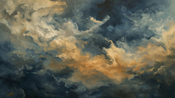 Prezentacja całego wzoru fototapety o nazwie Storm's Embrace