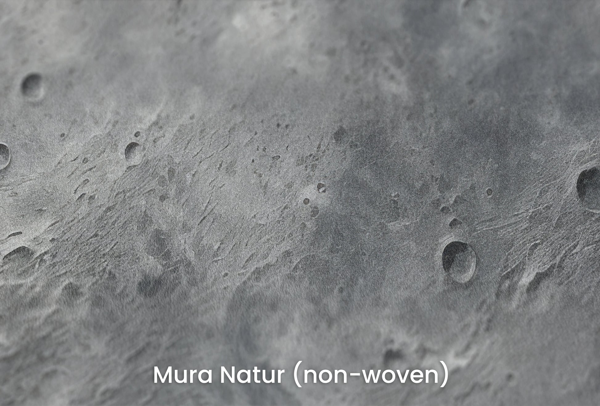 Zbliżenie na artystyczną fototapetę o nazwie Crater's Edge na podłożu Mura Natur (non-woven) - naturalne i ekologiczne podłoże.